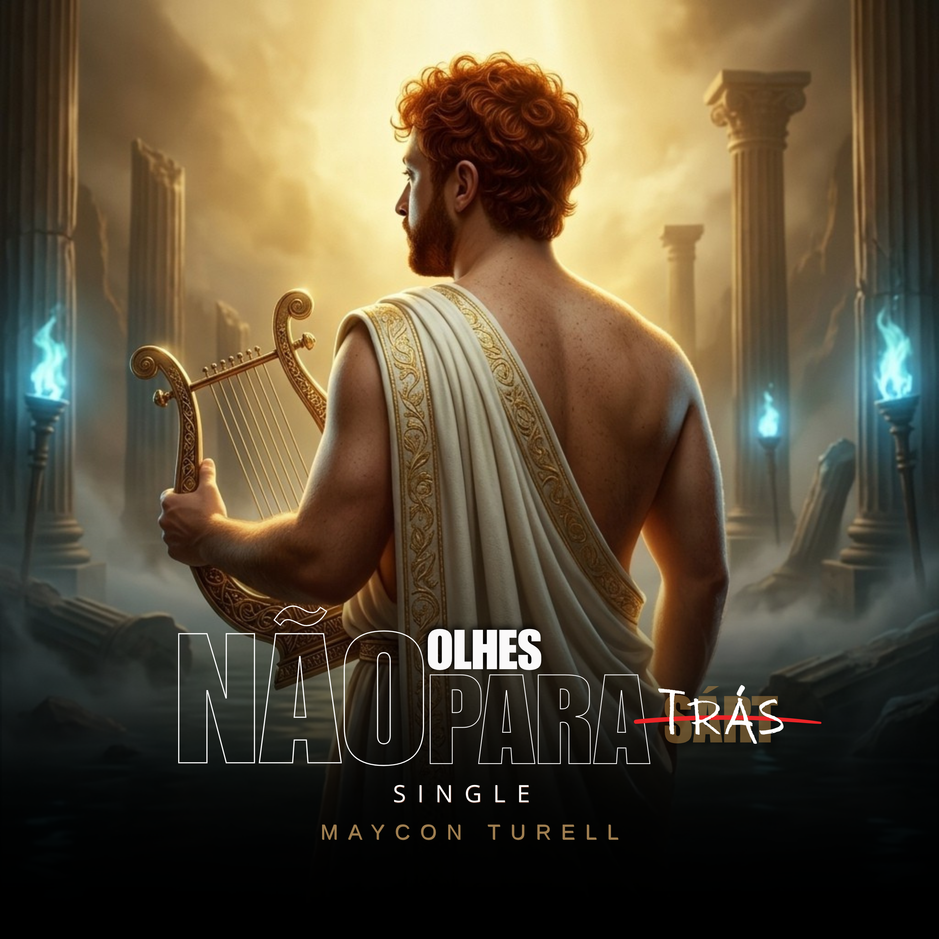 Não Olhes Para Trás by Maycon Turell cover art