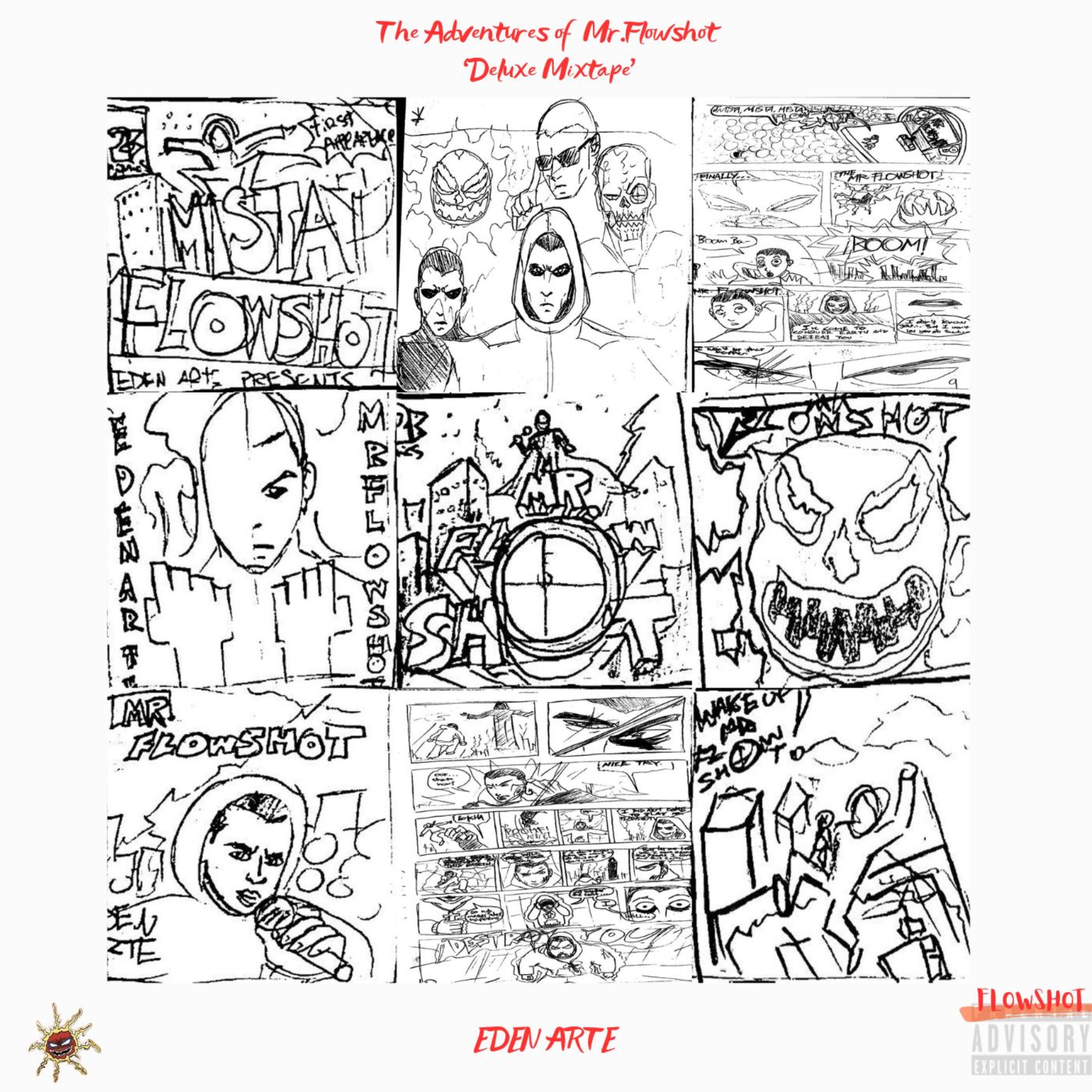 The Adventures of Mr.Flowshot (Deluxe Mixtape) artwork