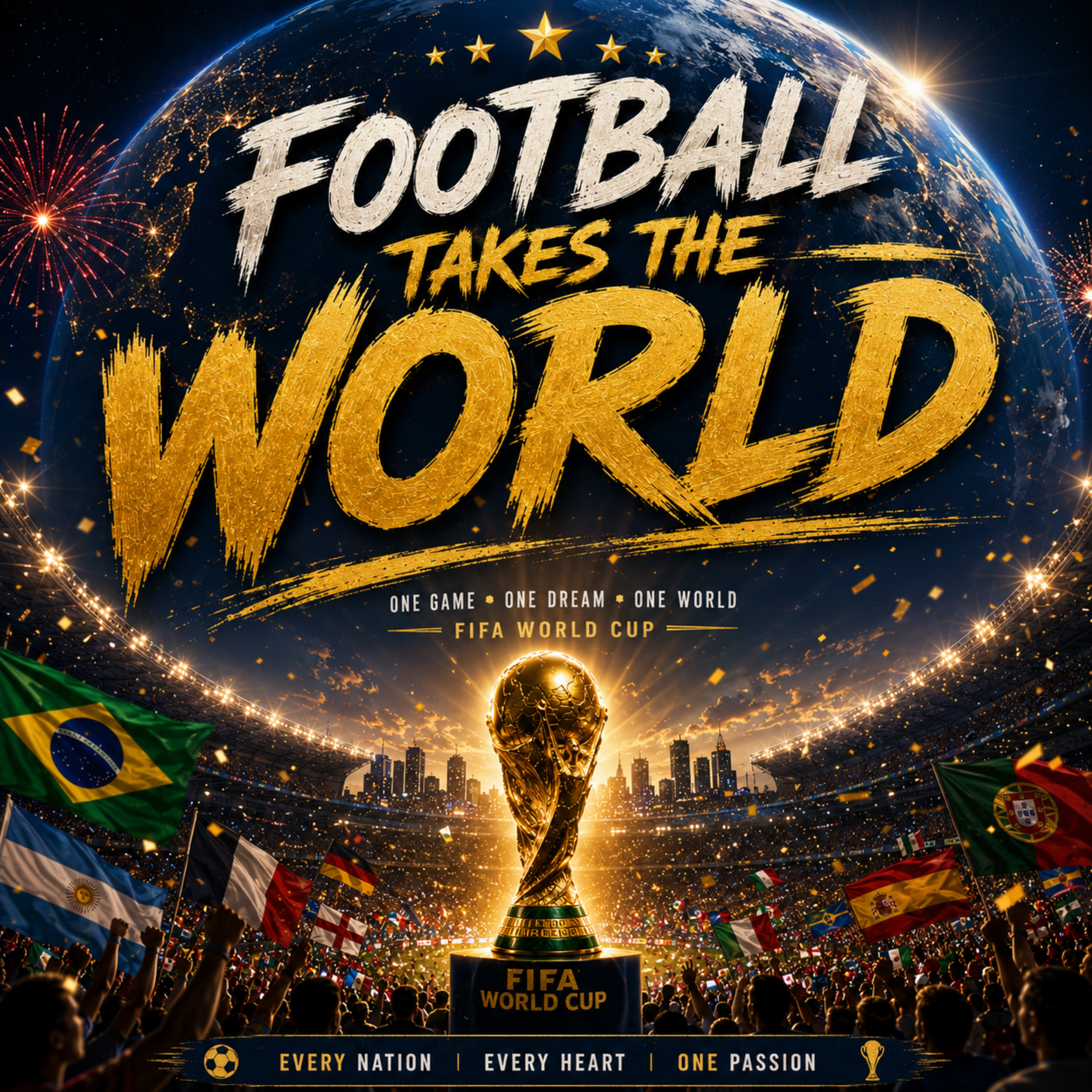 Football Takes the World by Anonna Zara cover art