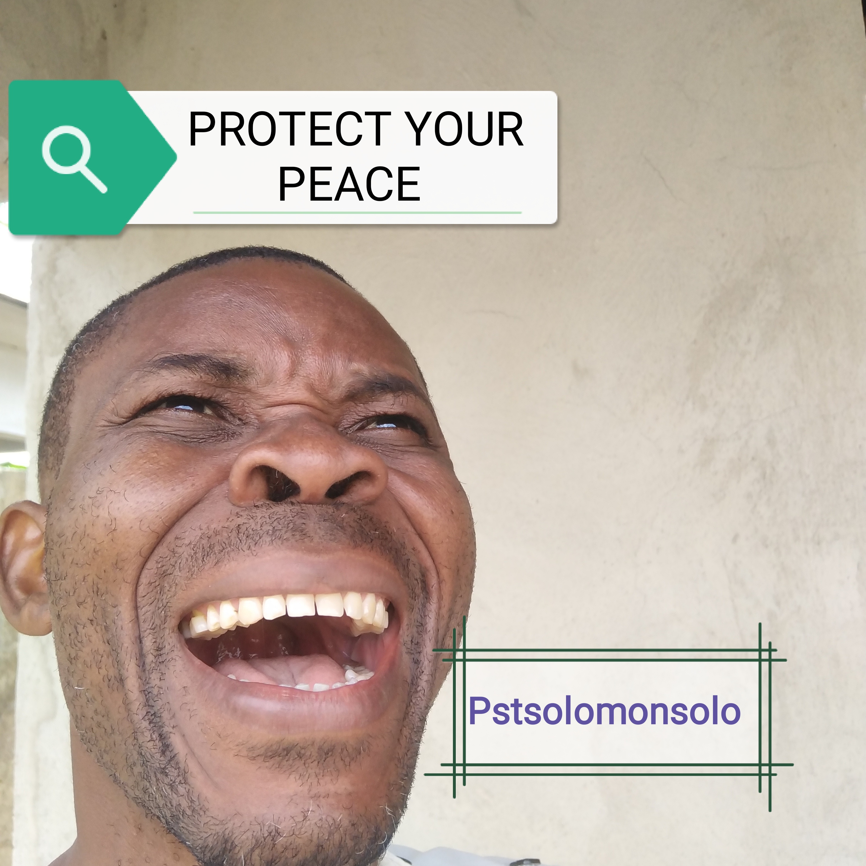 PROTECT YOUR PEACE artwork