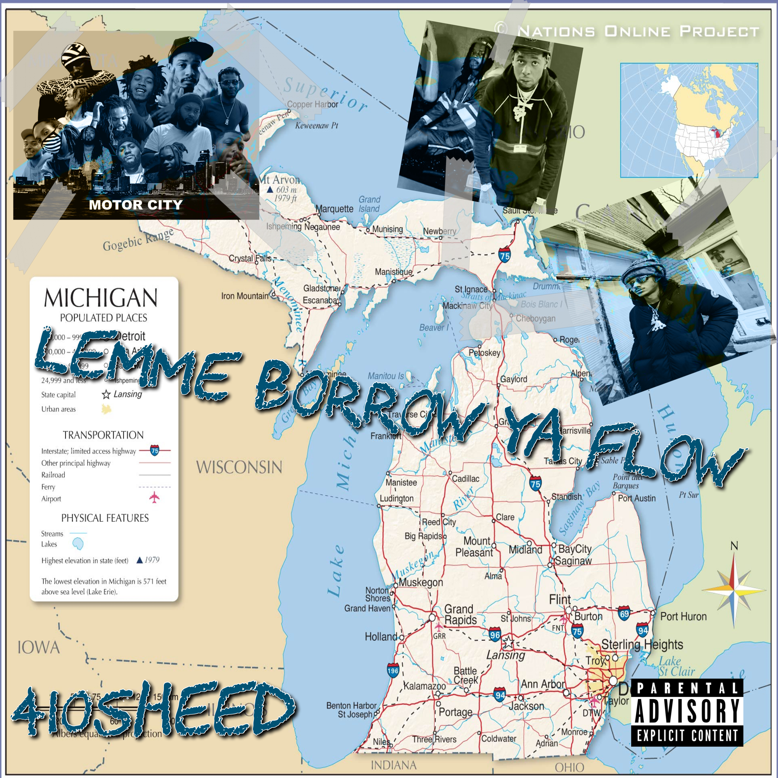 Michigan Lemme Borrow Ya Flow artwork
