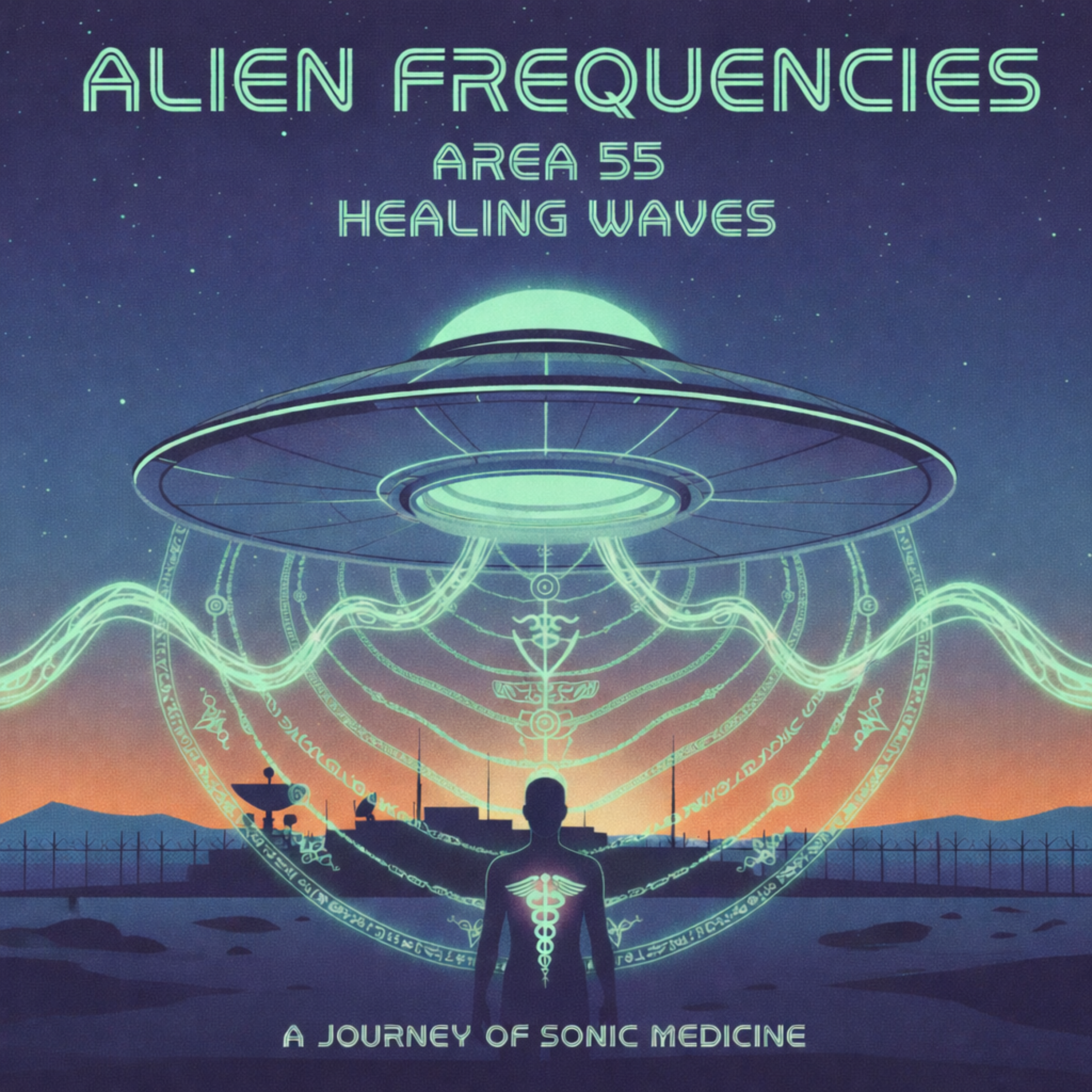 Alien Frequencies - AREA 55 Healing Waves artwork