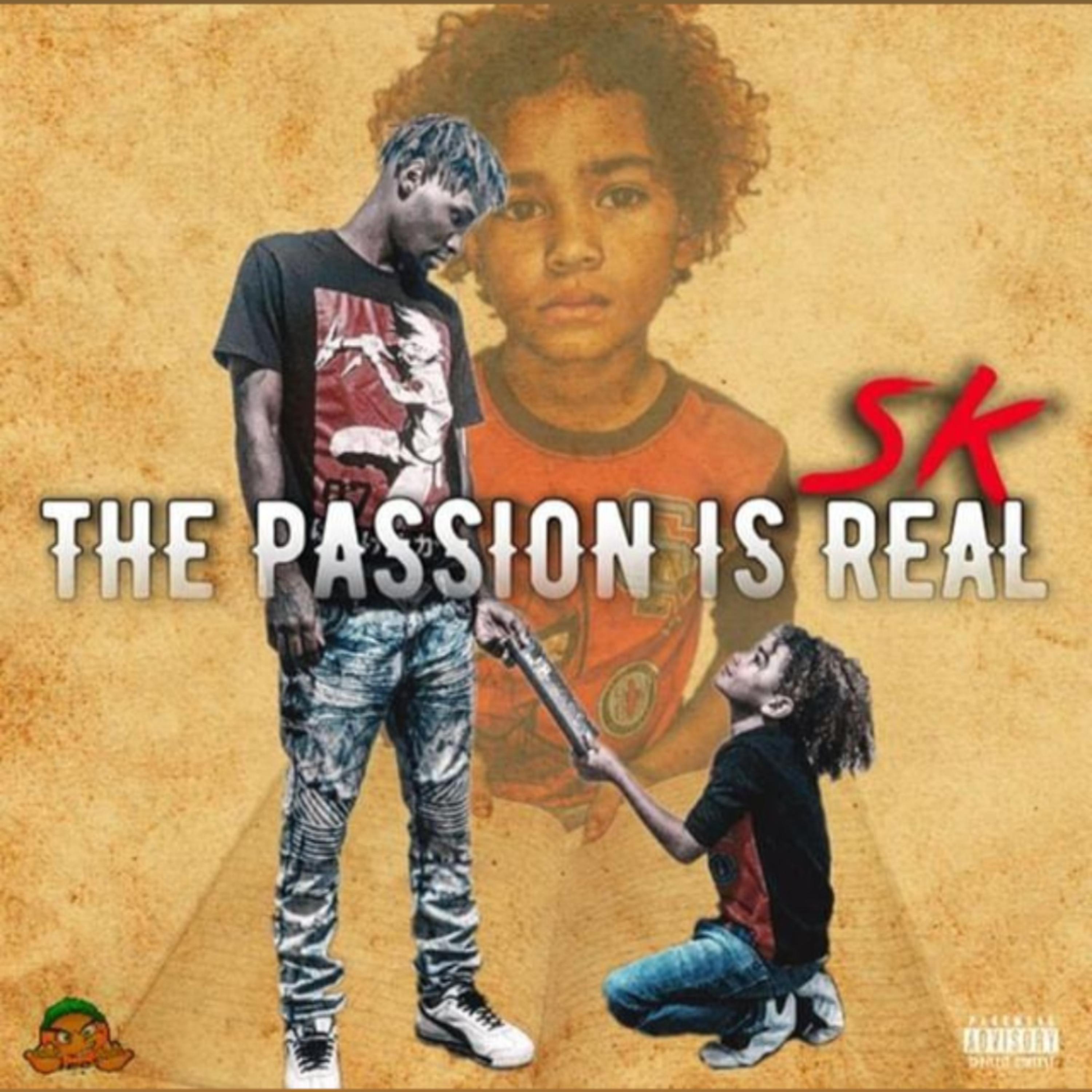 The passion is real by S.k. cover art