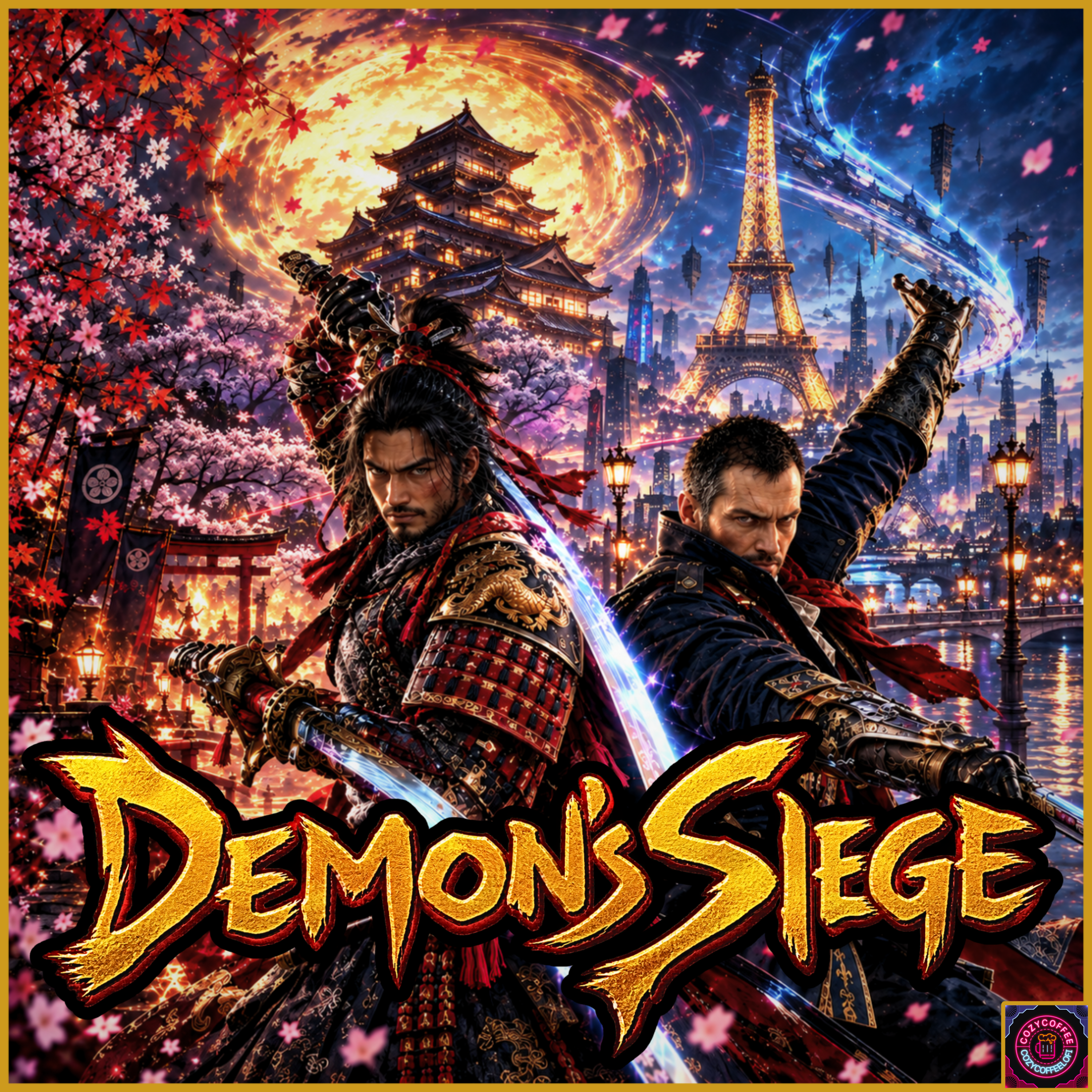 Demon's Siege (Onimusha Tribute VGM Soundtrack) by CozyCoffeeLofi cover art