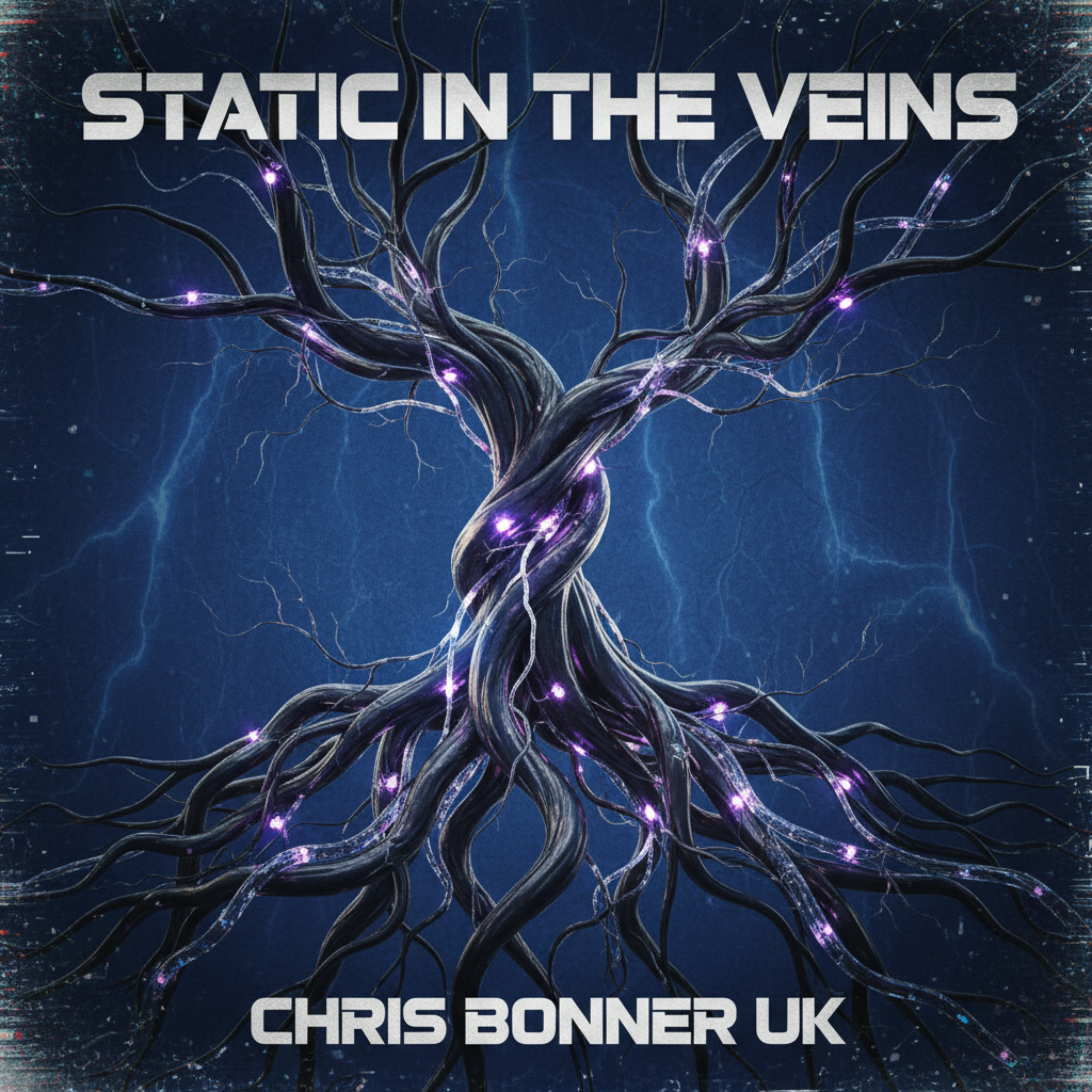 Static in the Veins by Chris Bonner UK cover art