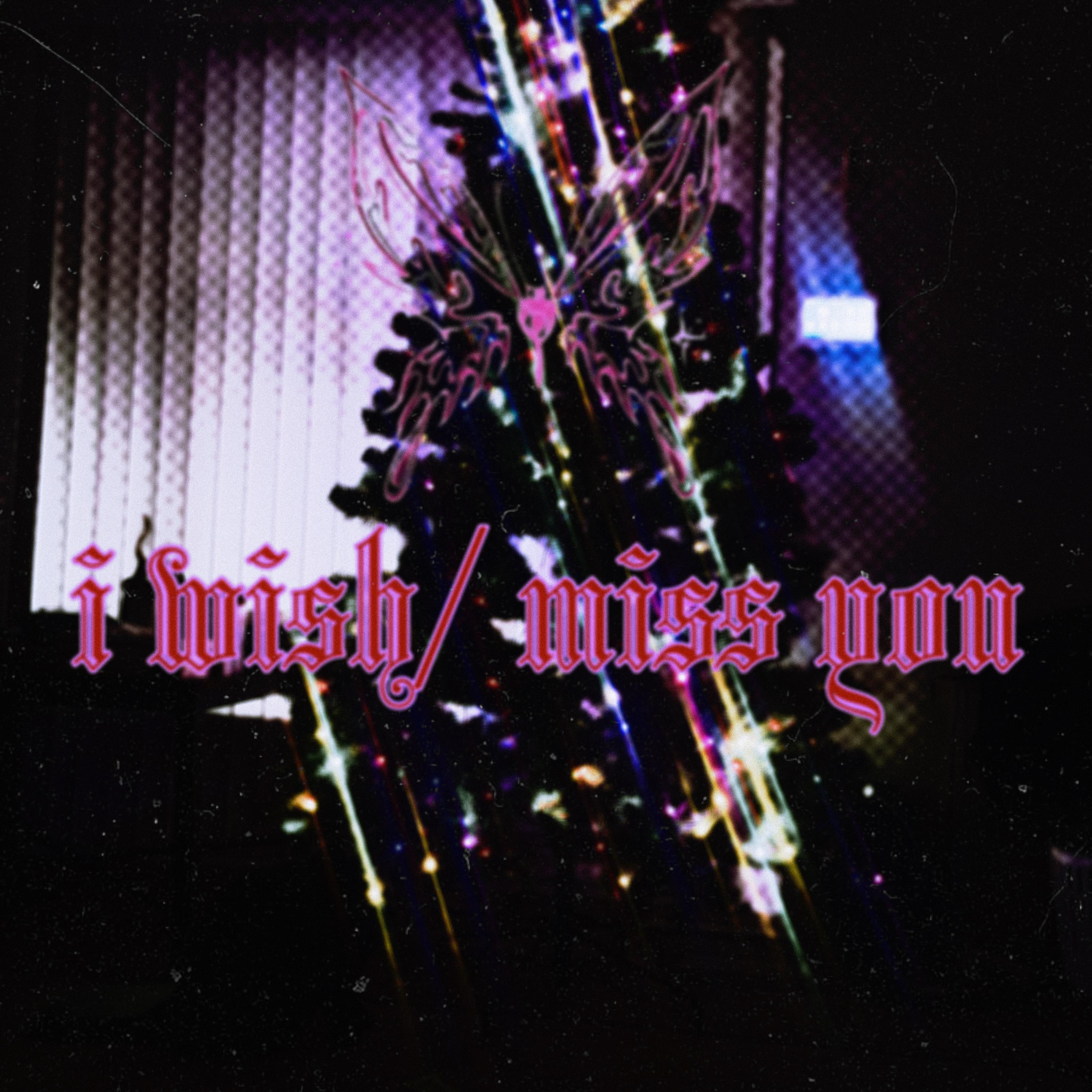 I wish/ miss you artwork