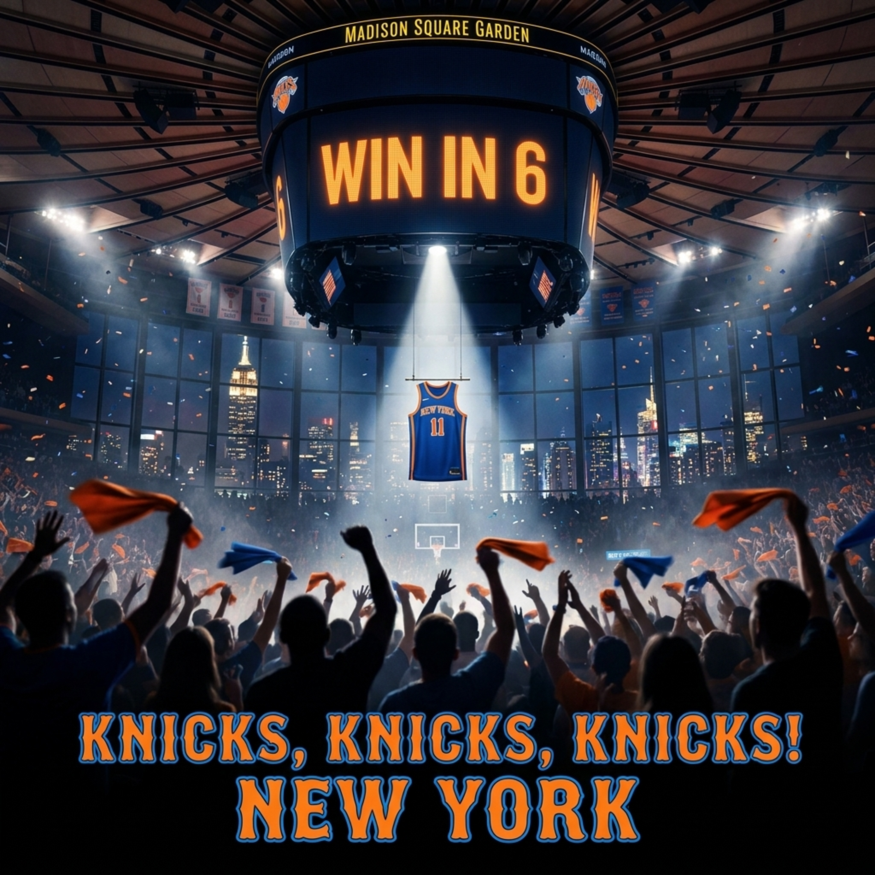 Knicks, Knicks, Knicks! NEW YORK artwork