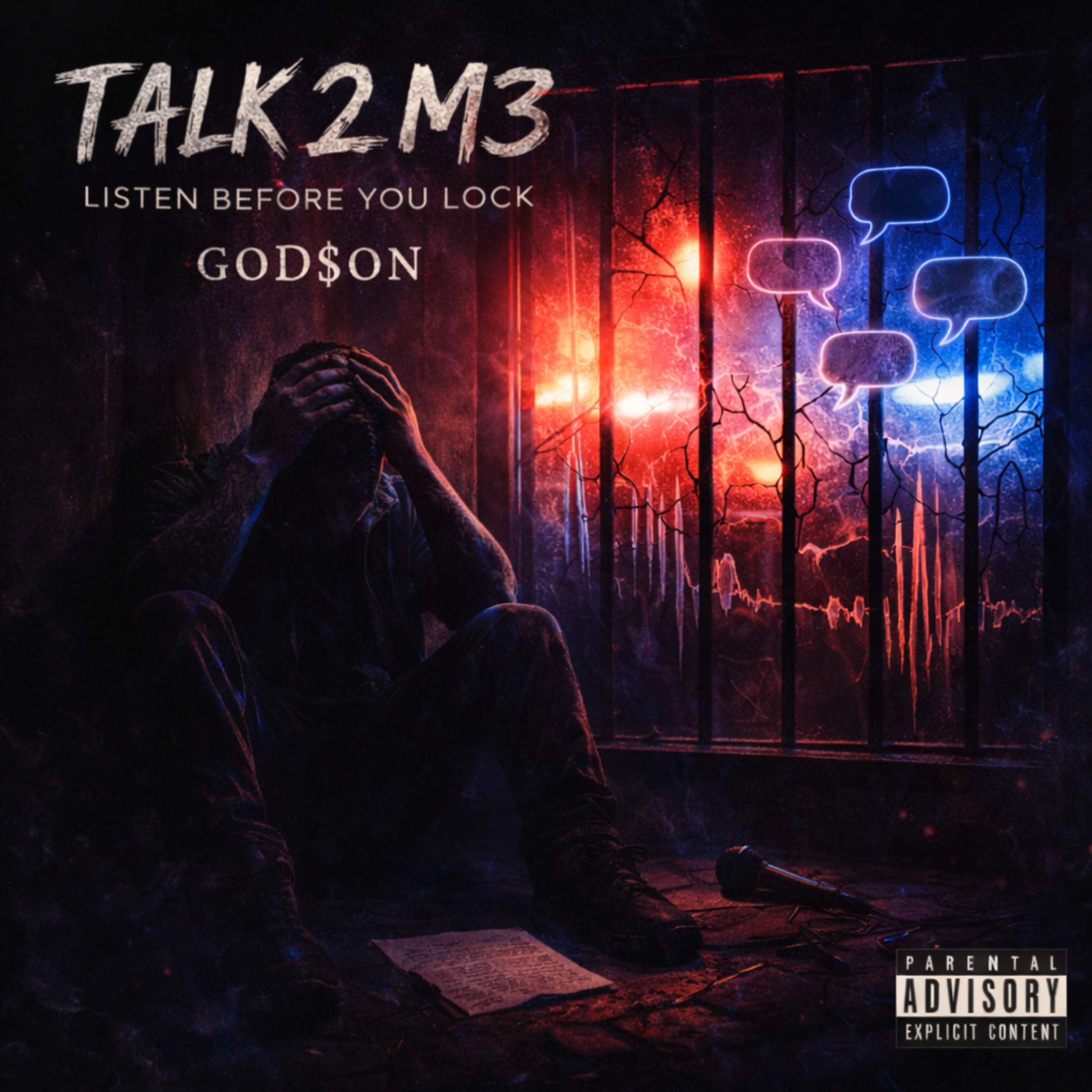 TALK 2 M3 (LIST3N BEFOR3 YOU LOCK) artwork