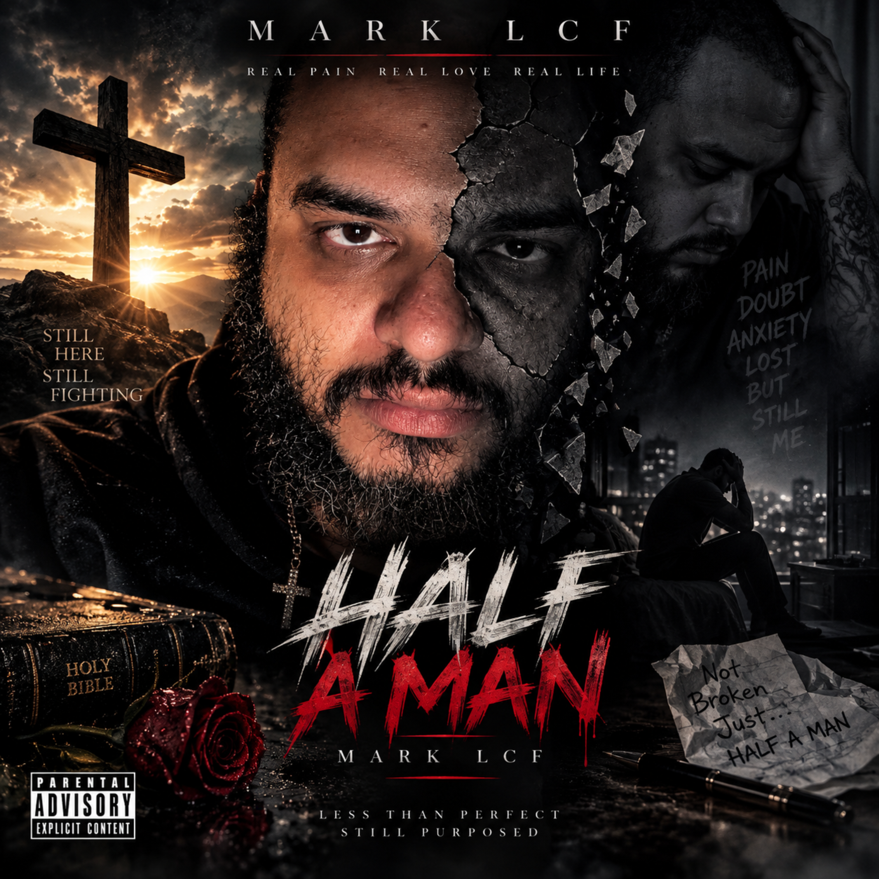 Half A Man by Mark LCF cover art