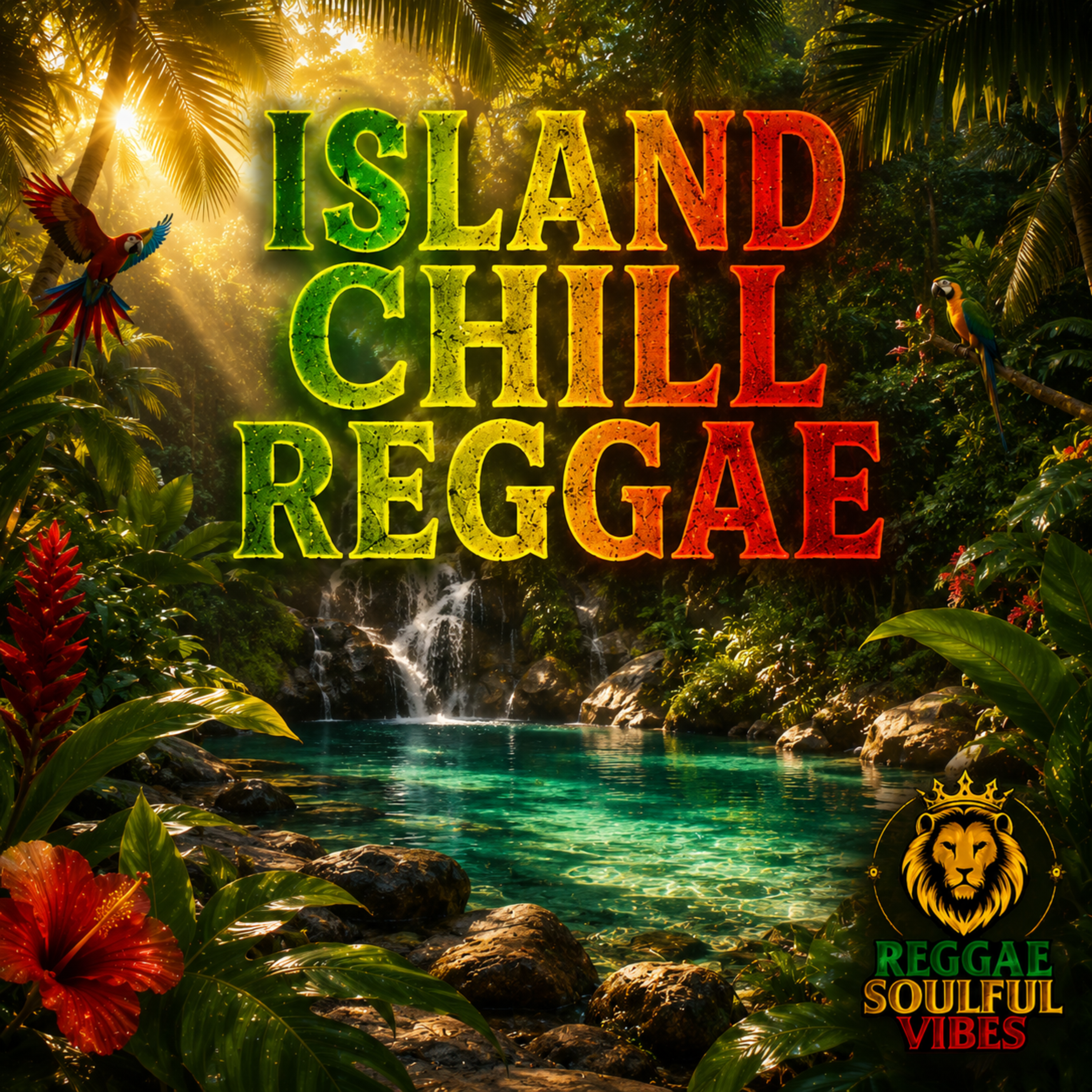 Island Chill Reggae by Reggae Soulful Vibes cover art