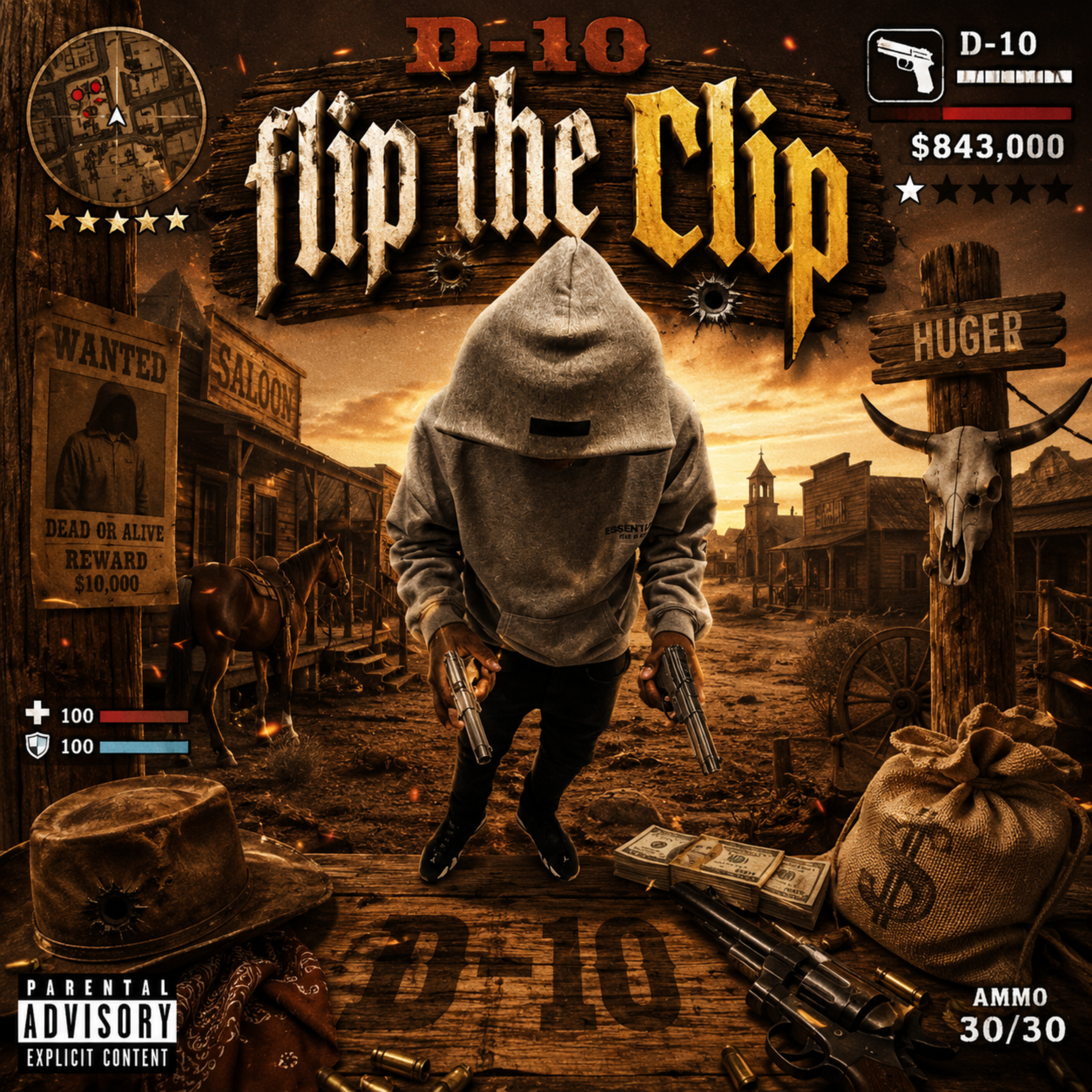 Flip Da clip by D-10 cover art