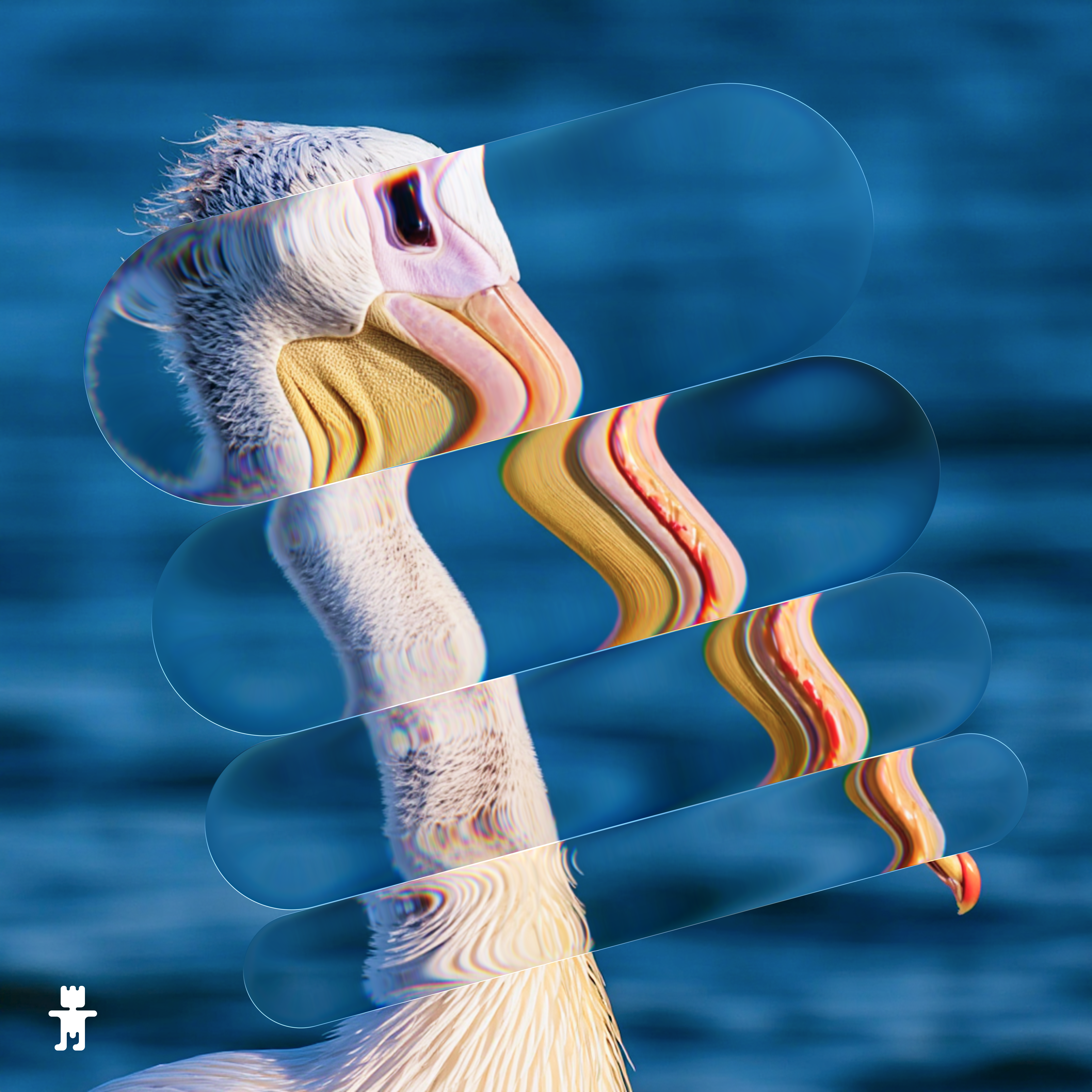 Pelican artwork