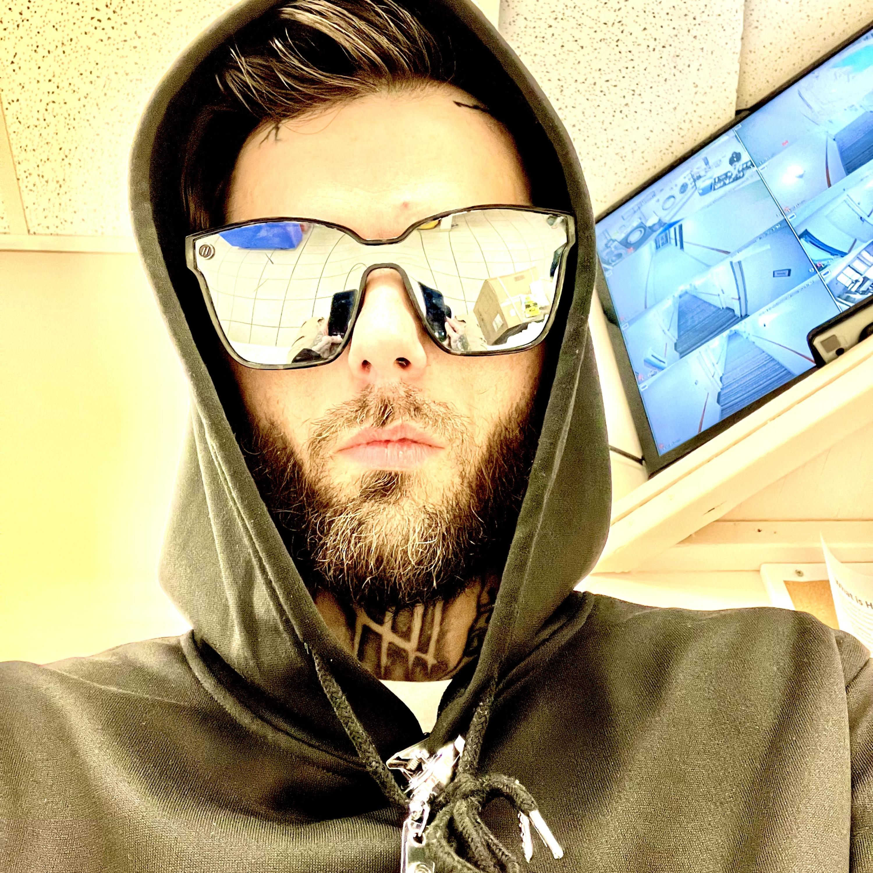 Blue Under Black Sunglasses artwork