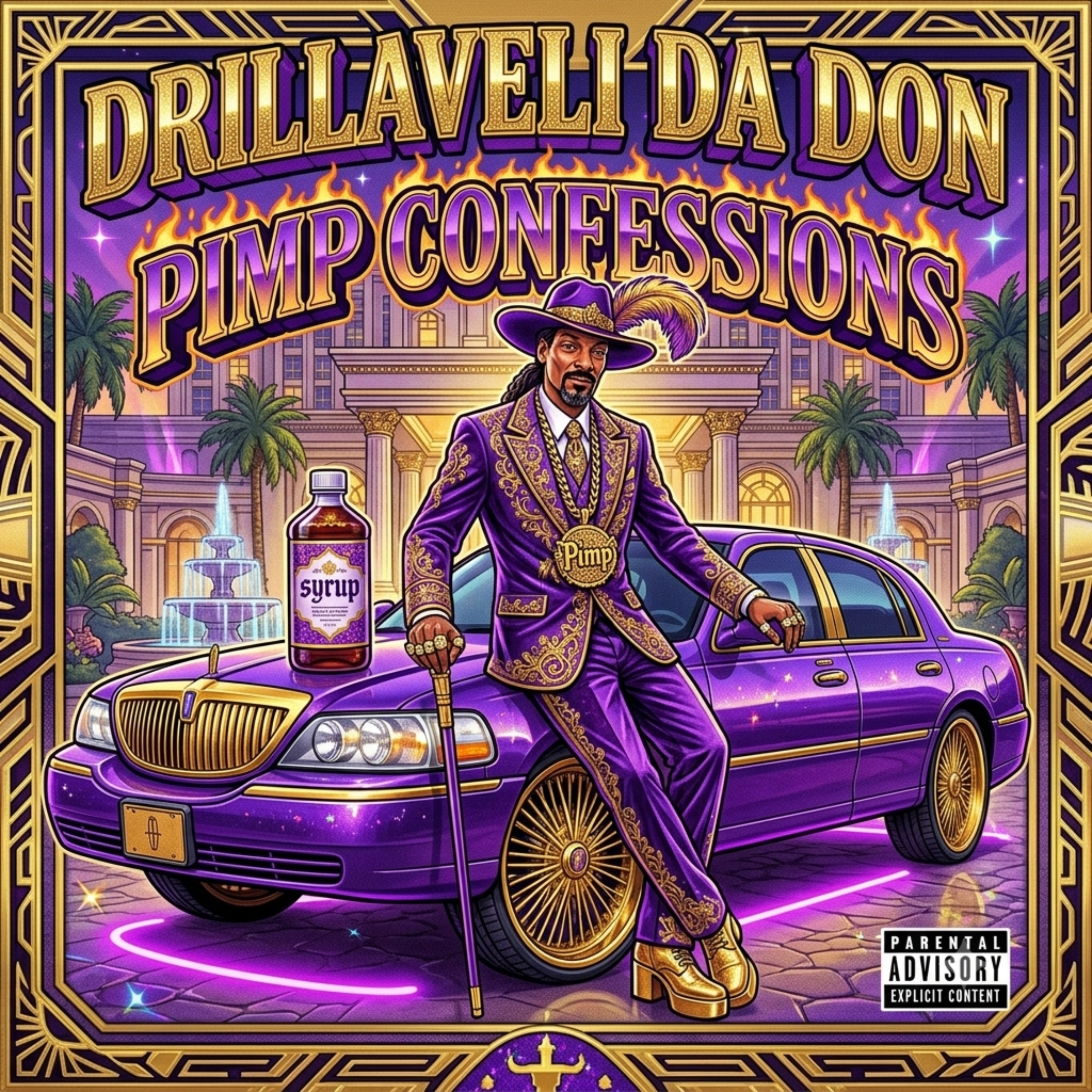 Pimp Confessions by Drillaveli Da Don cover art