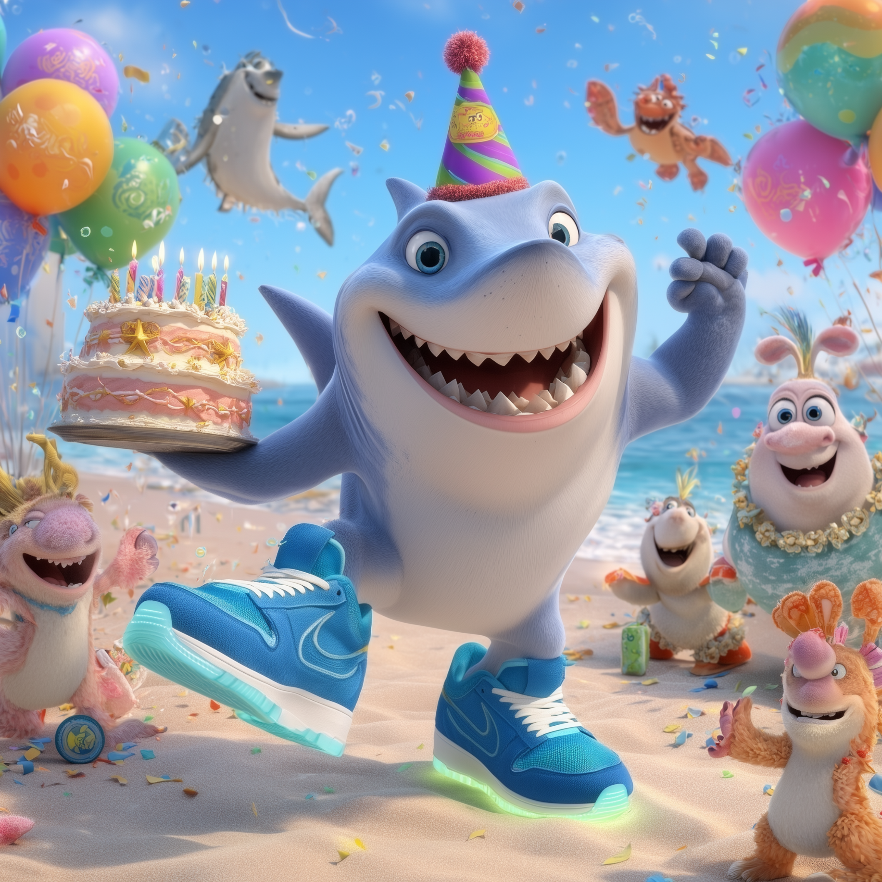 Tralalero’s Birthday Party artwork