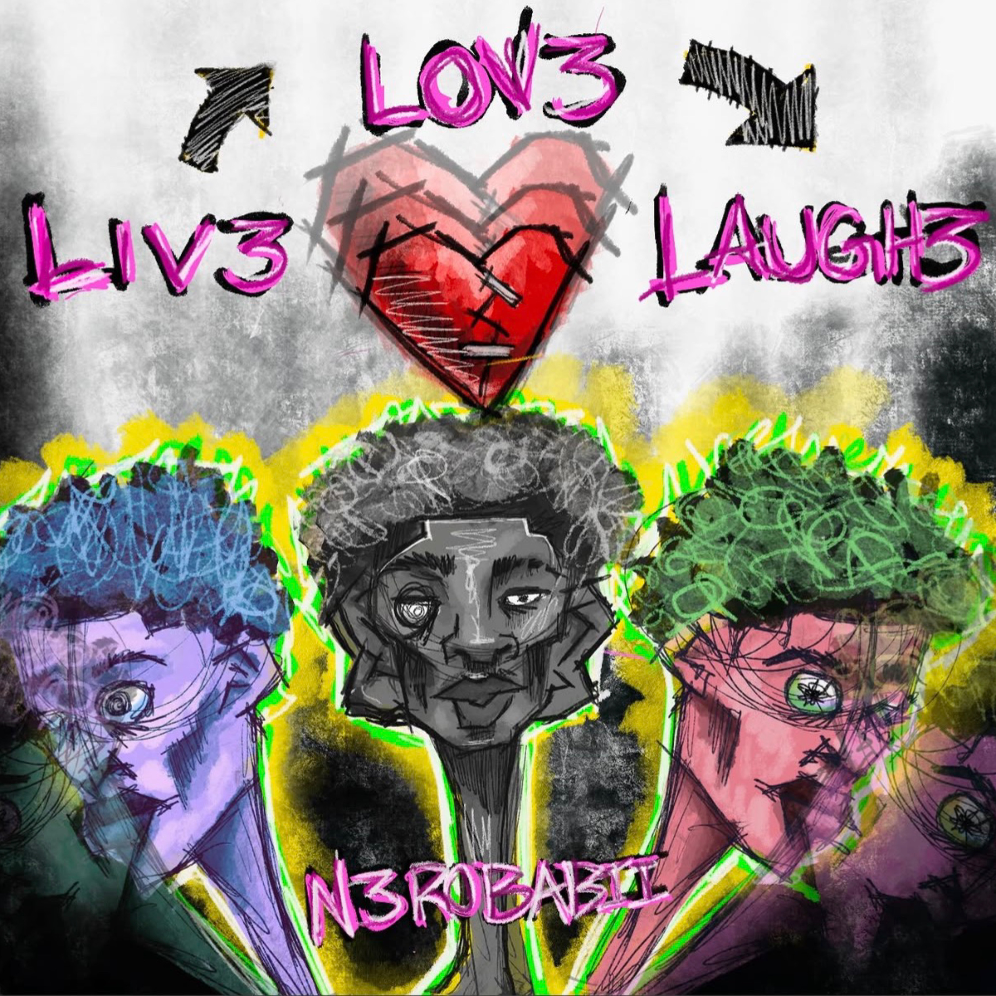 Liv3Lov3Laugh3 by NeroBabii cover art