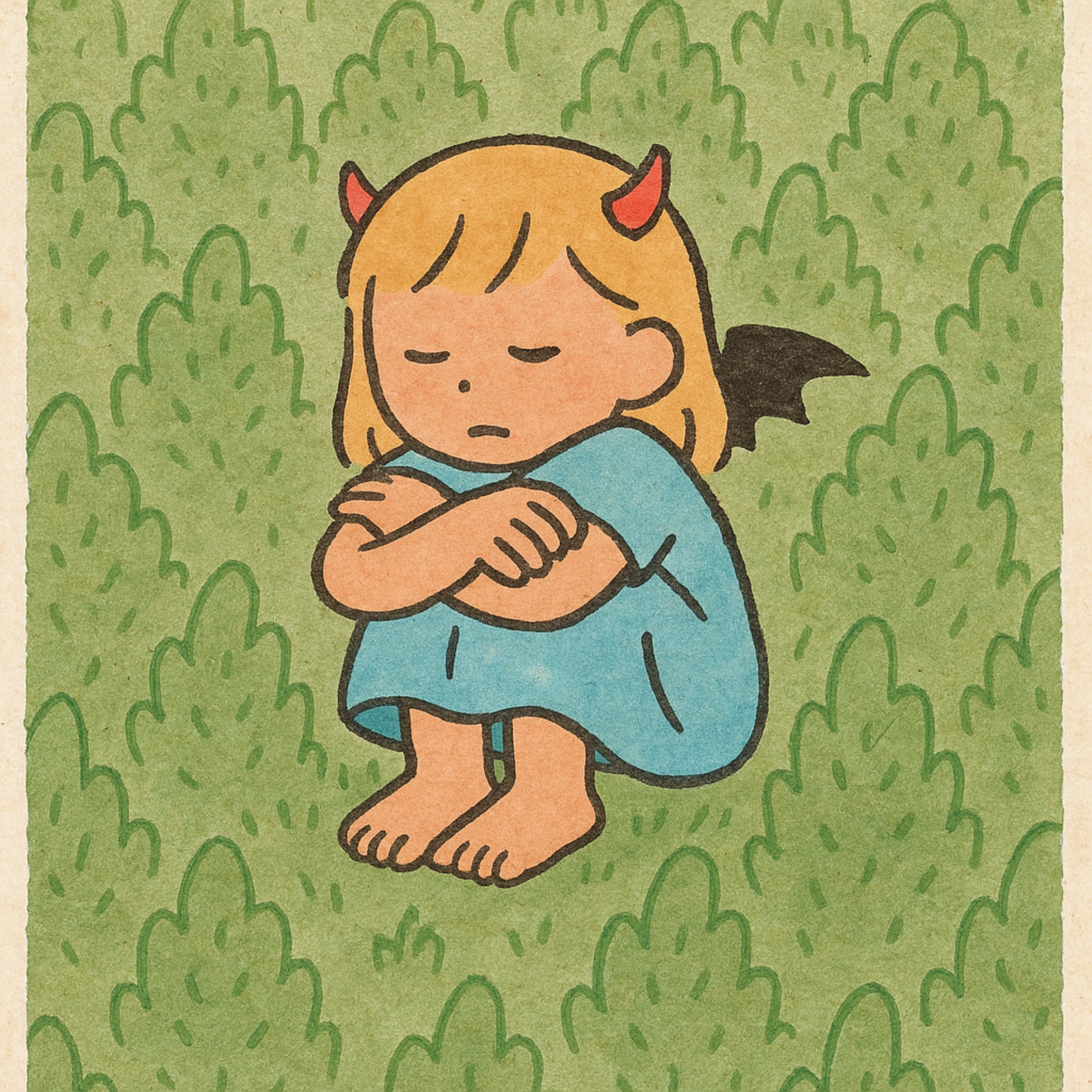 왜 다른거지, 그아이와 난 artwork