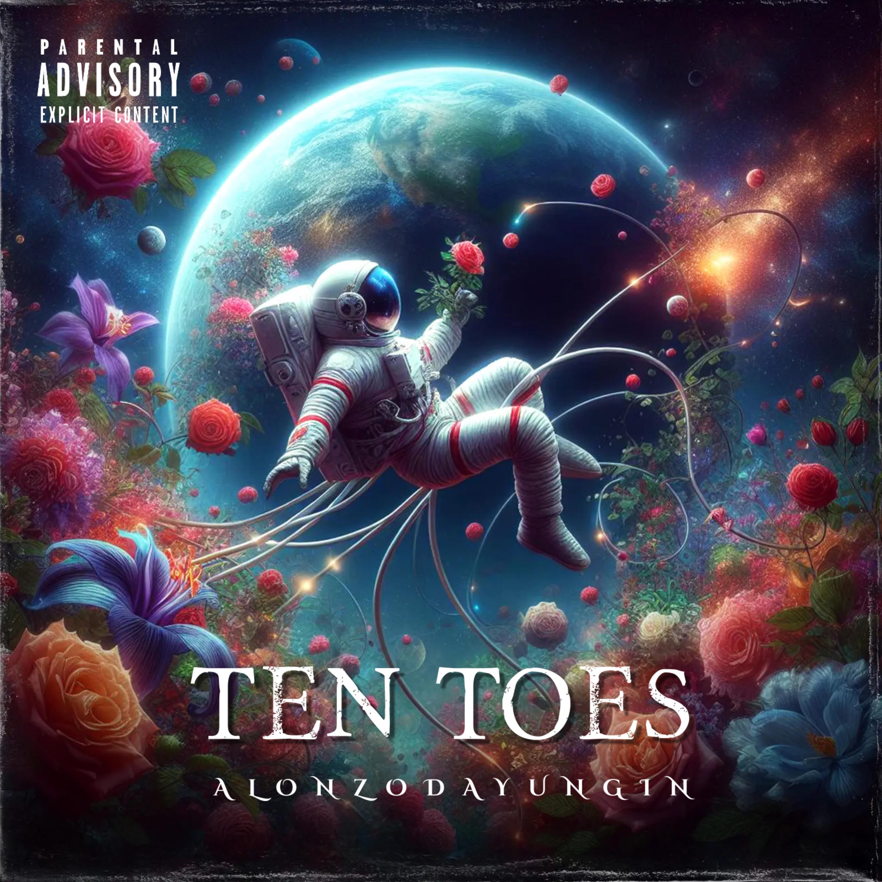 TEN TOES/FREESTYLE by ALONZODAYUNGIN cover art