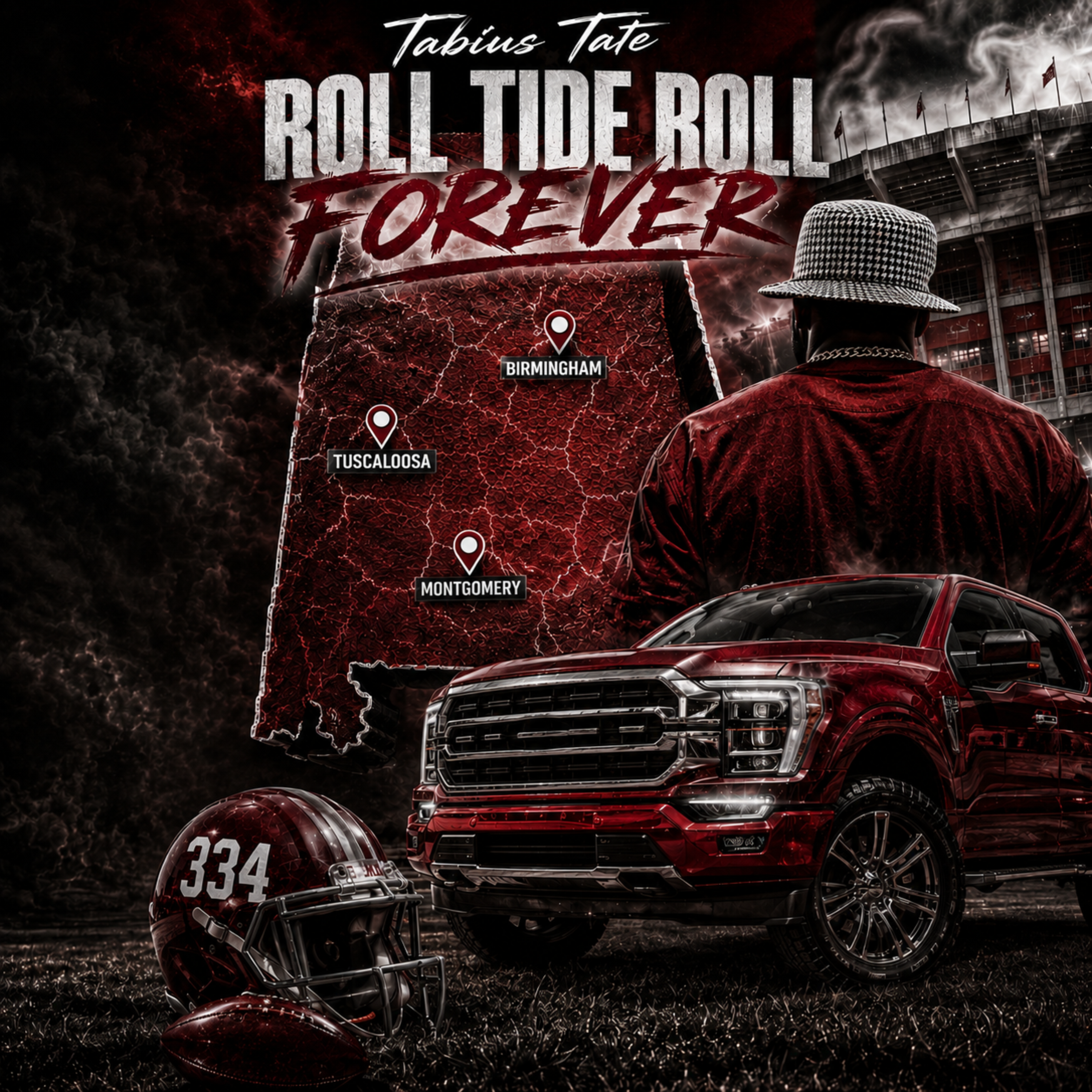 Roll Tide Roll Forever by Tabius tate cover art