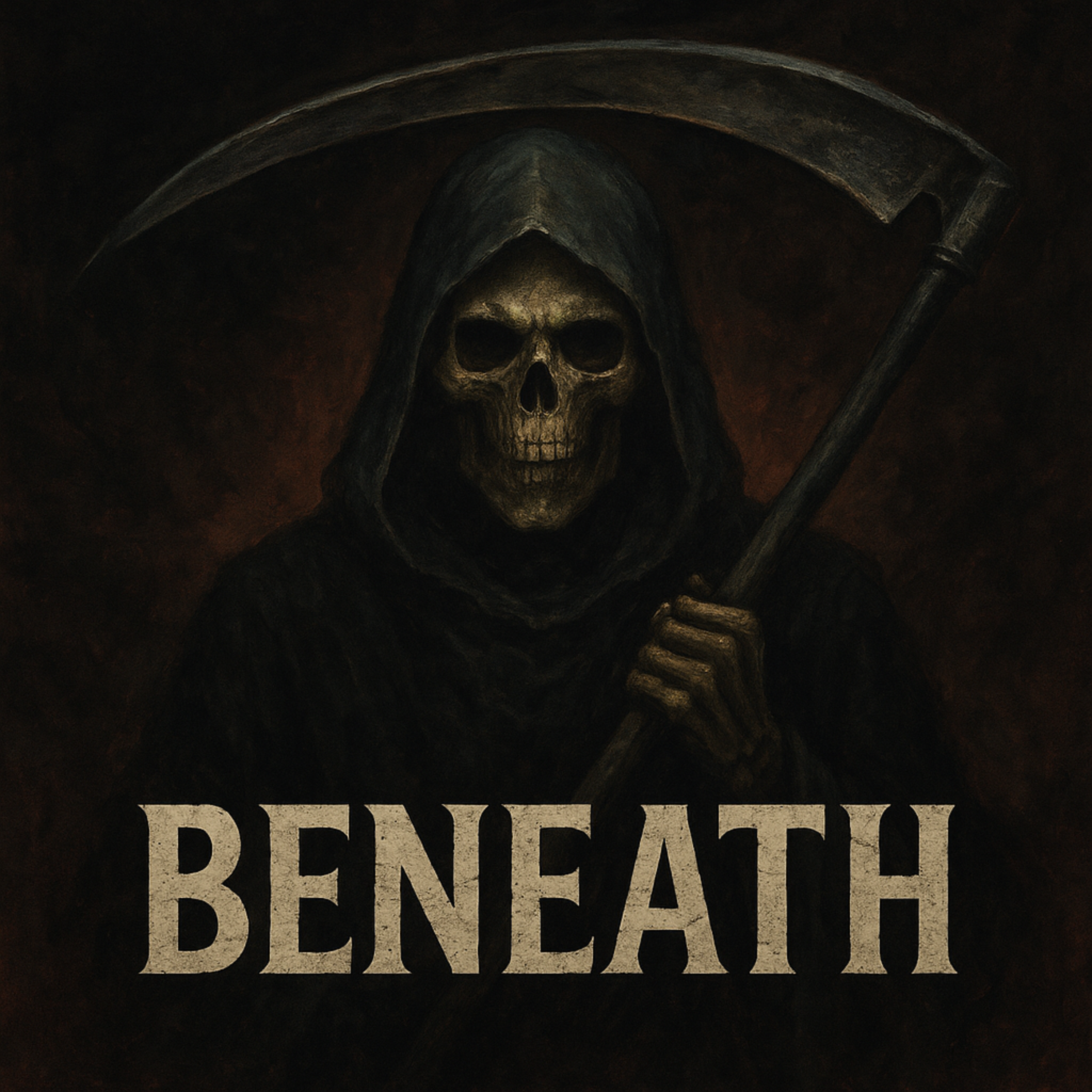 Beneath artwork