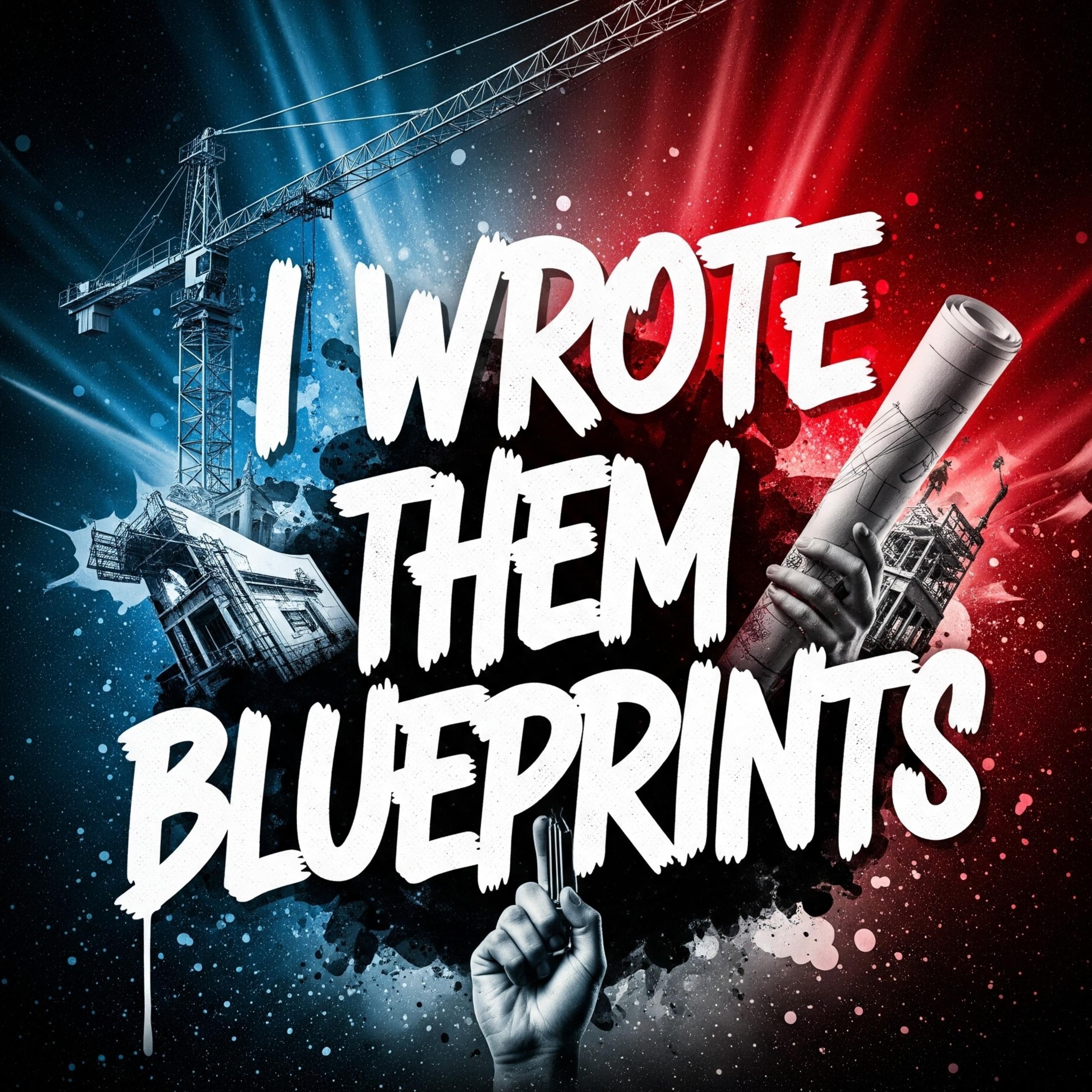 I Wrote Them Blue Prints artwork