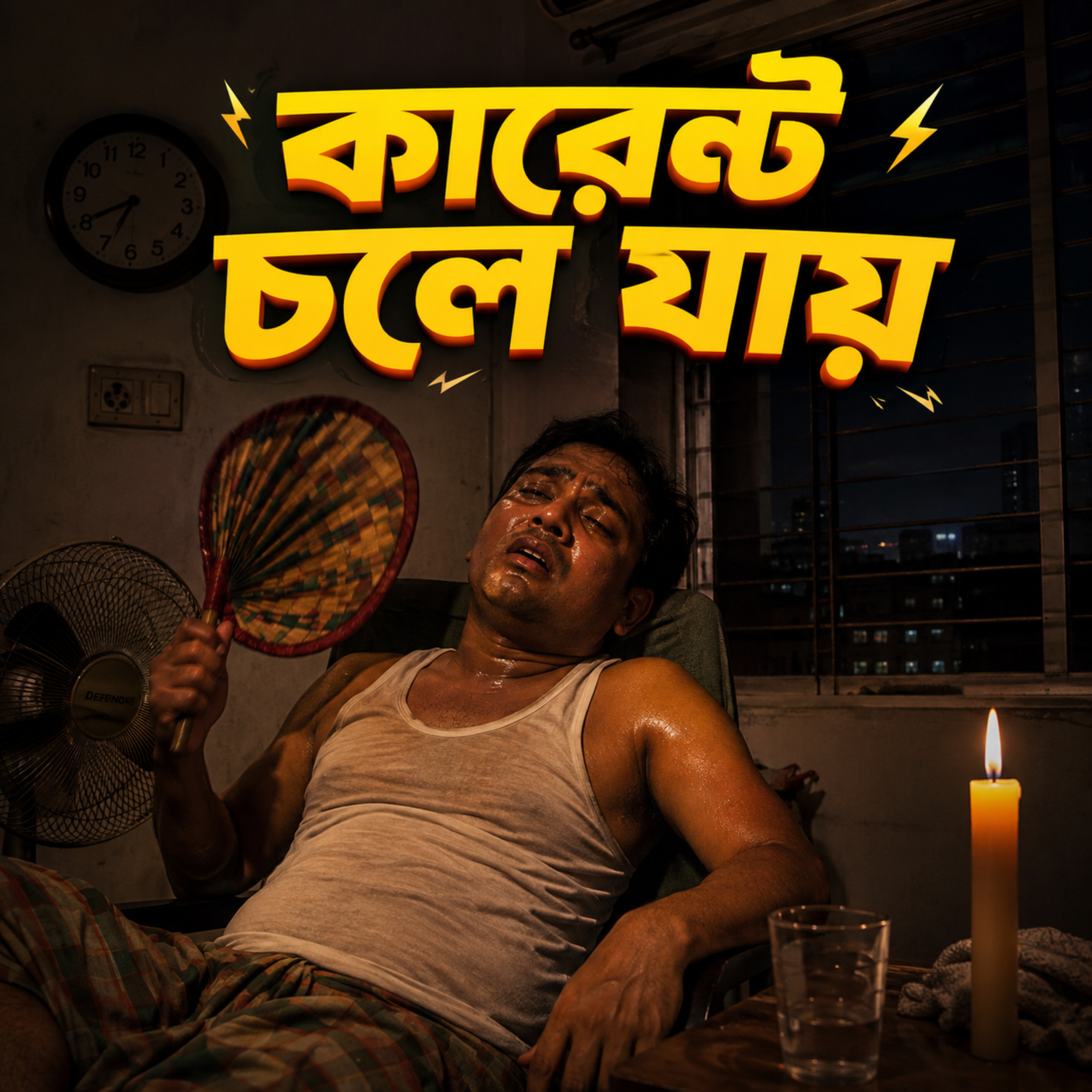 কারেন্ট চলে যায় (Current Chole Jay) by Ananya Sharma cover art