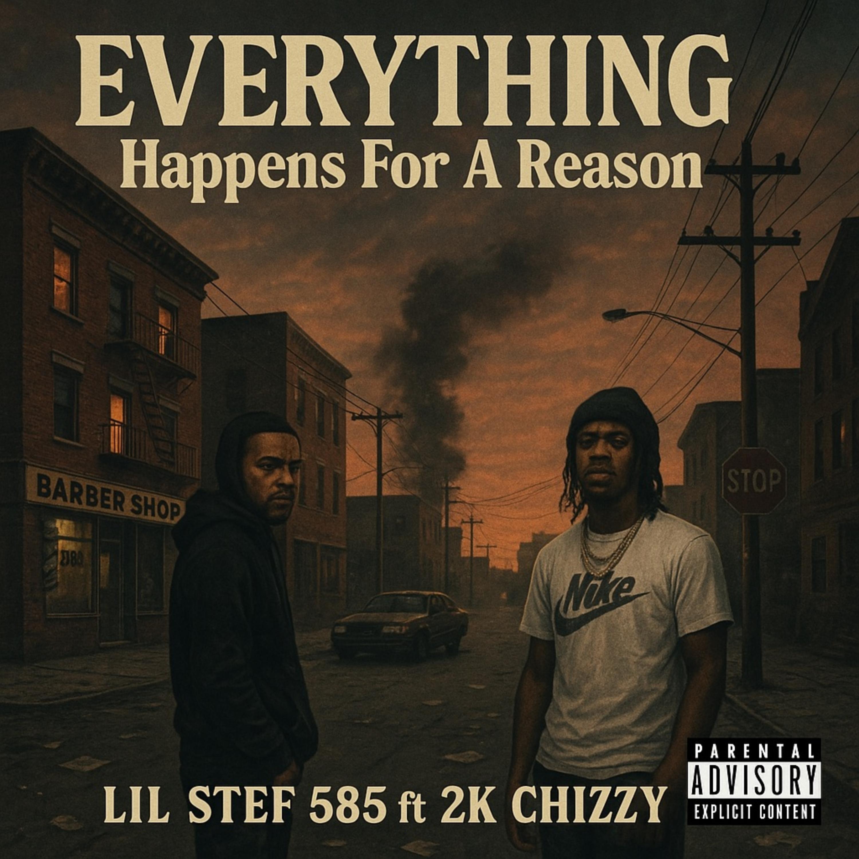 EVERYTHING HAPPENS FOR A REASON artwork