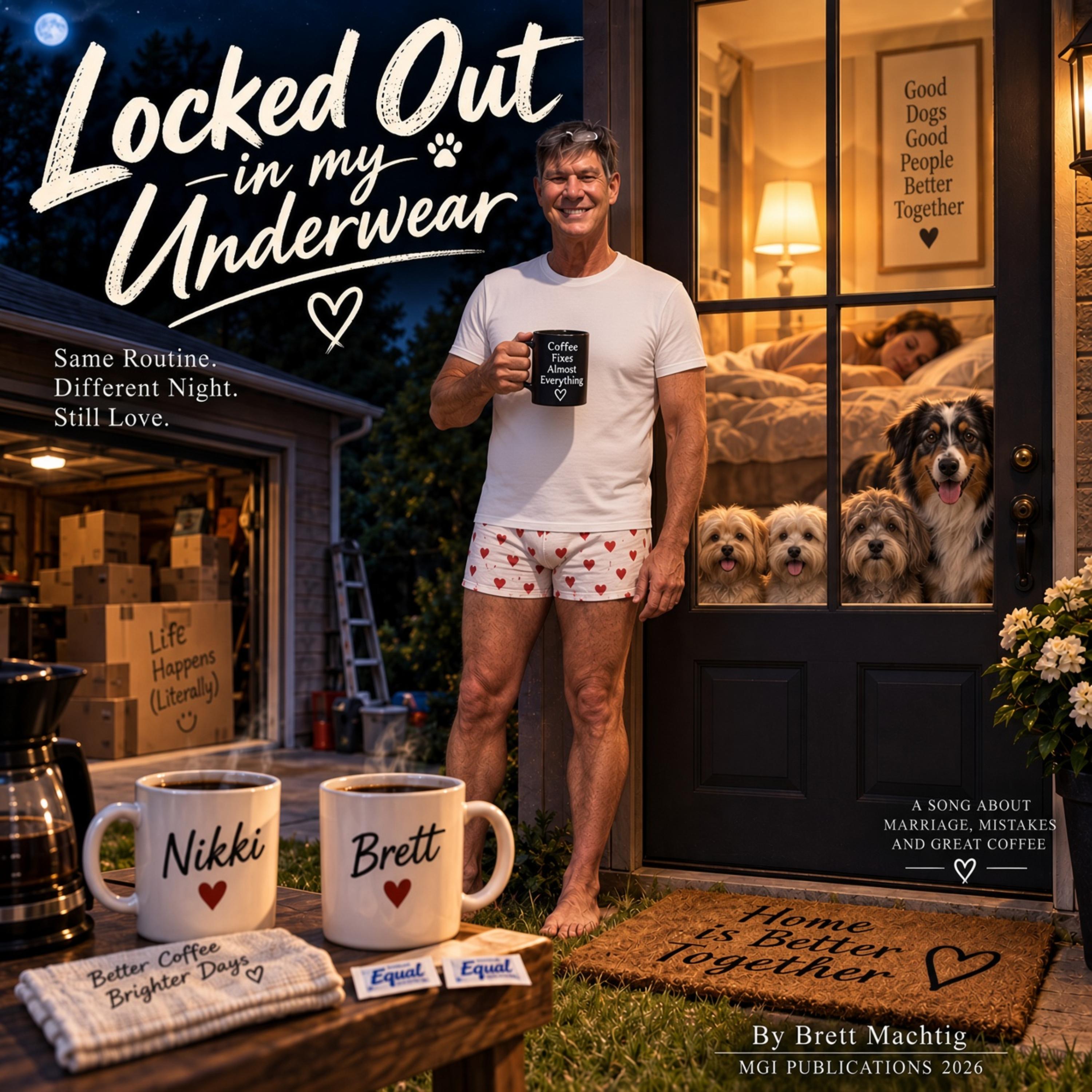Locked Out In My Underwear by Brett Machtig cover art