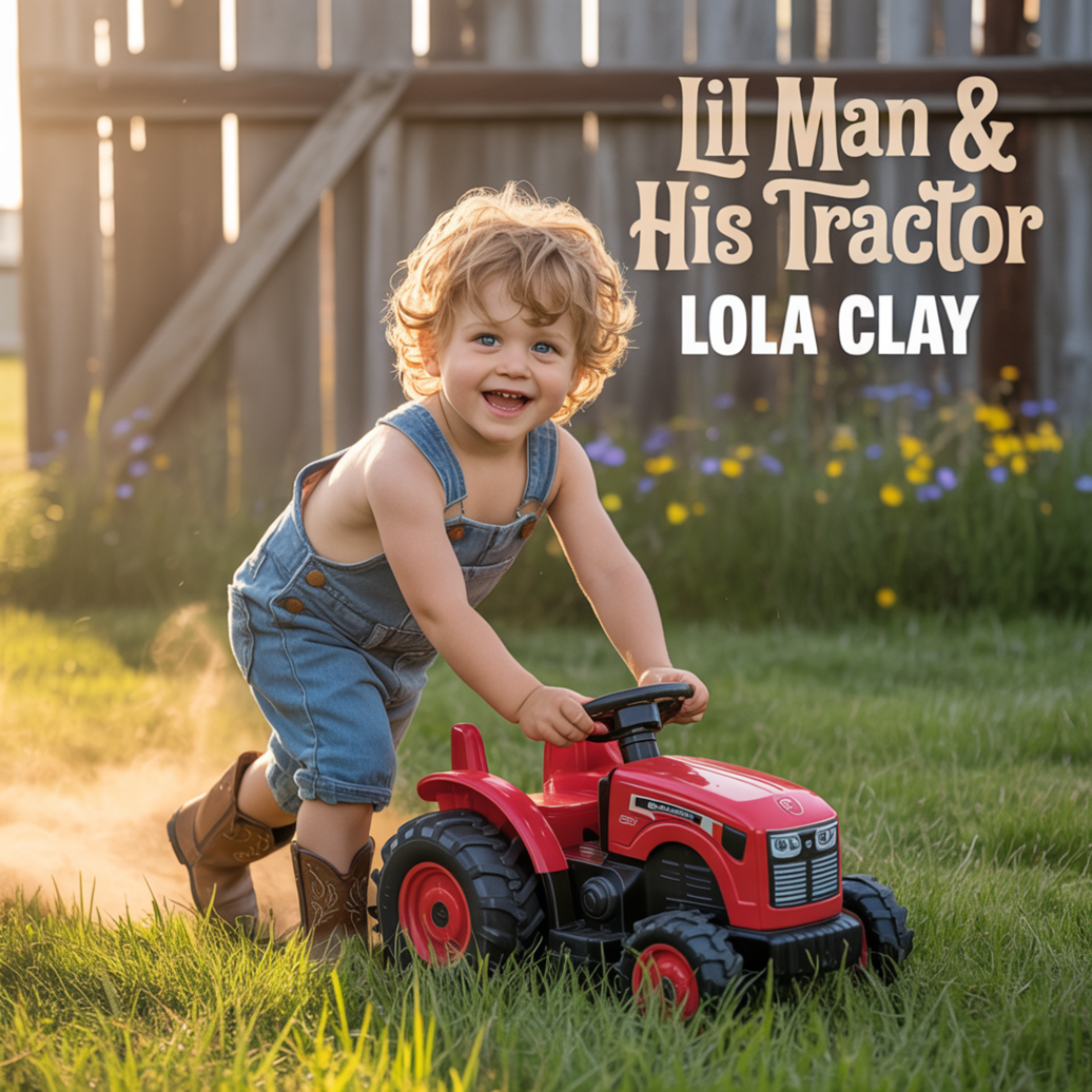 Lil’ Man & His Tractor artwork