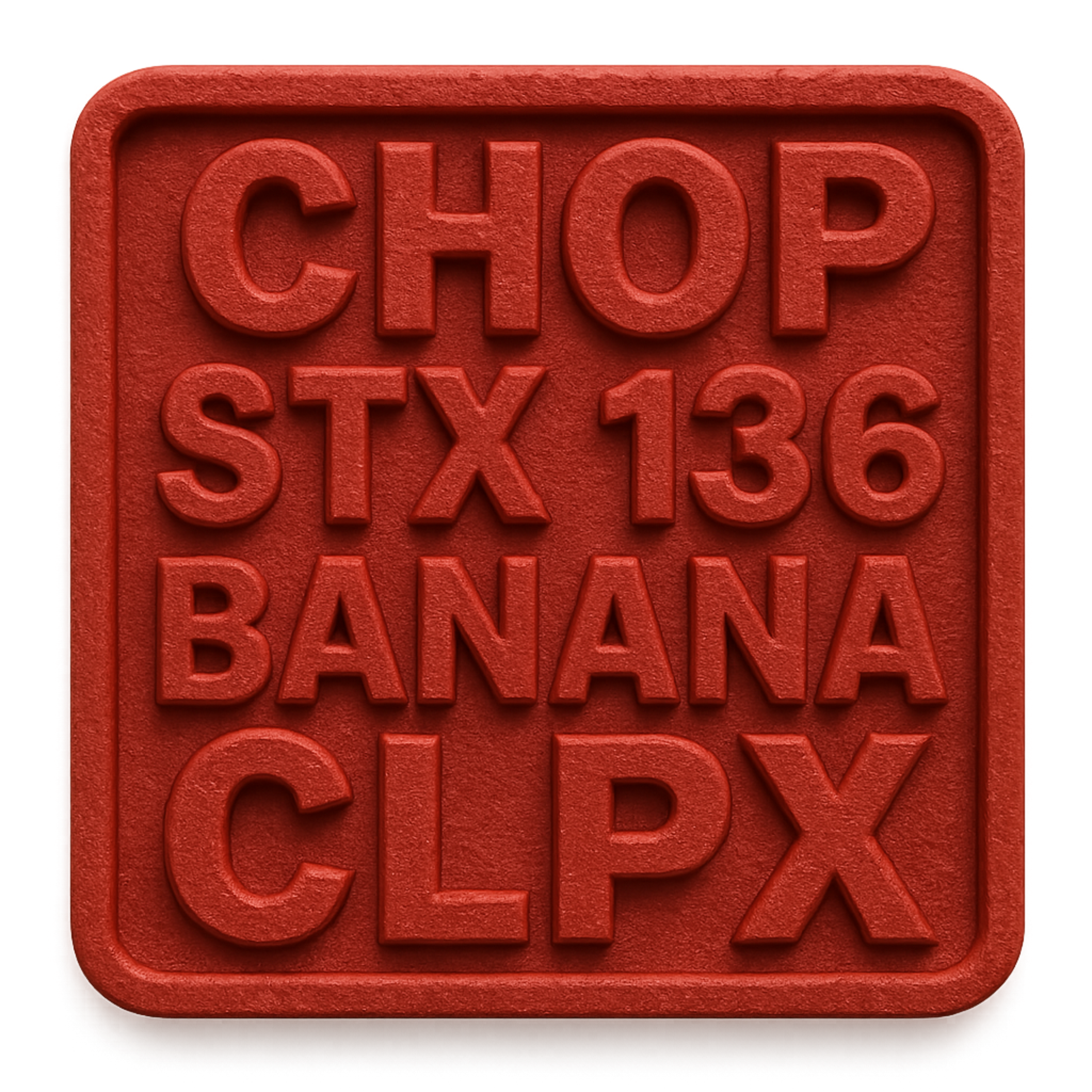 CHOP STX 136 BANANA CLPX artwork