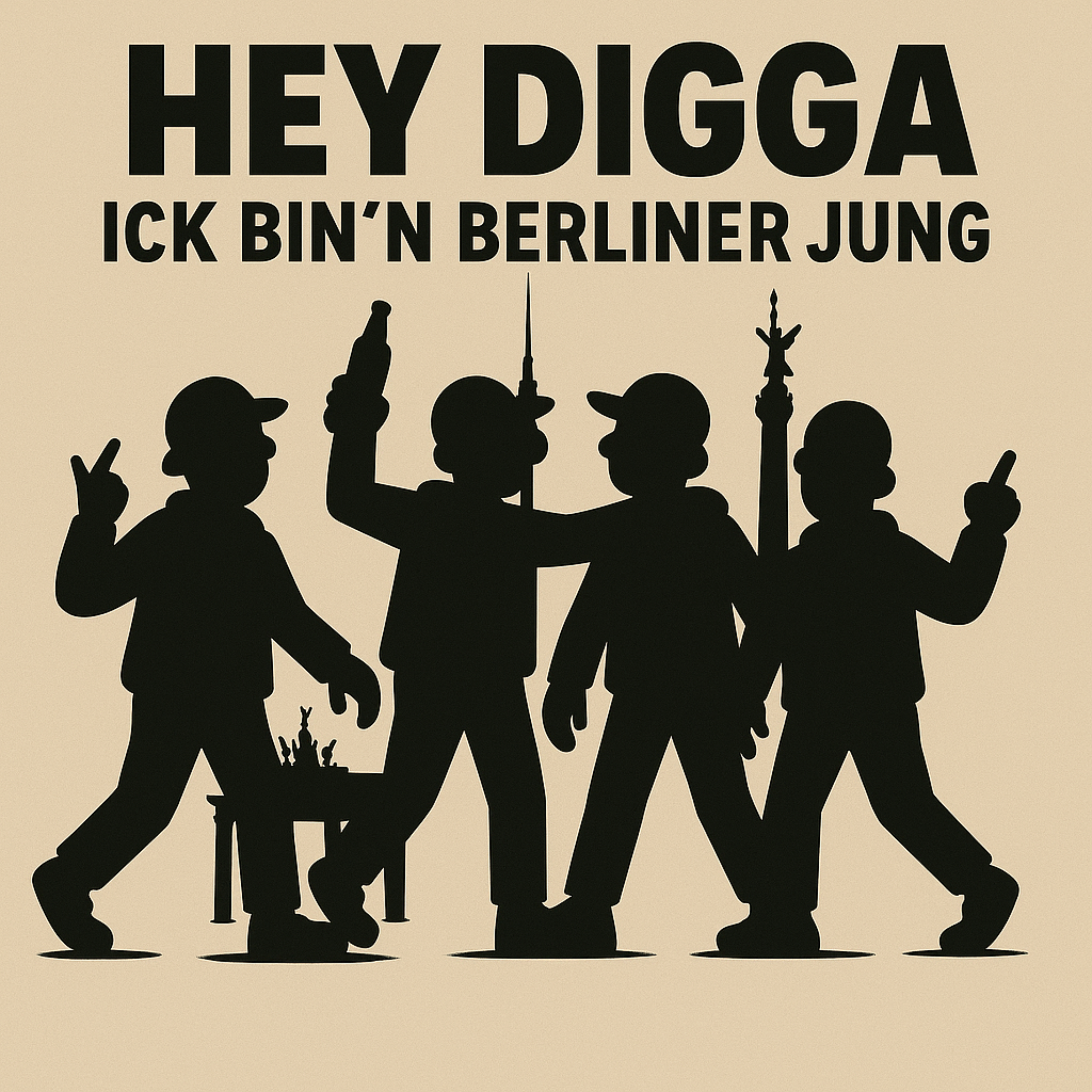 Hey Digga - Ick Bin N' Berliner Jung (Beats Mix) artwork