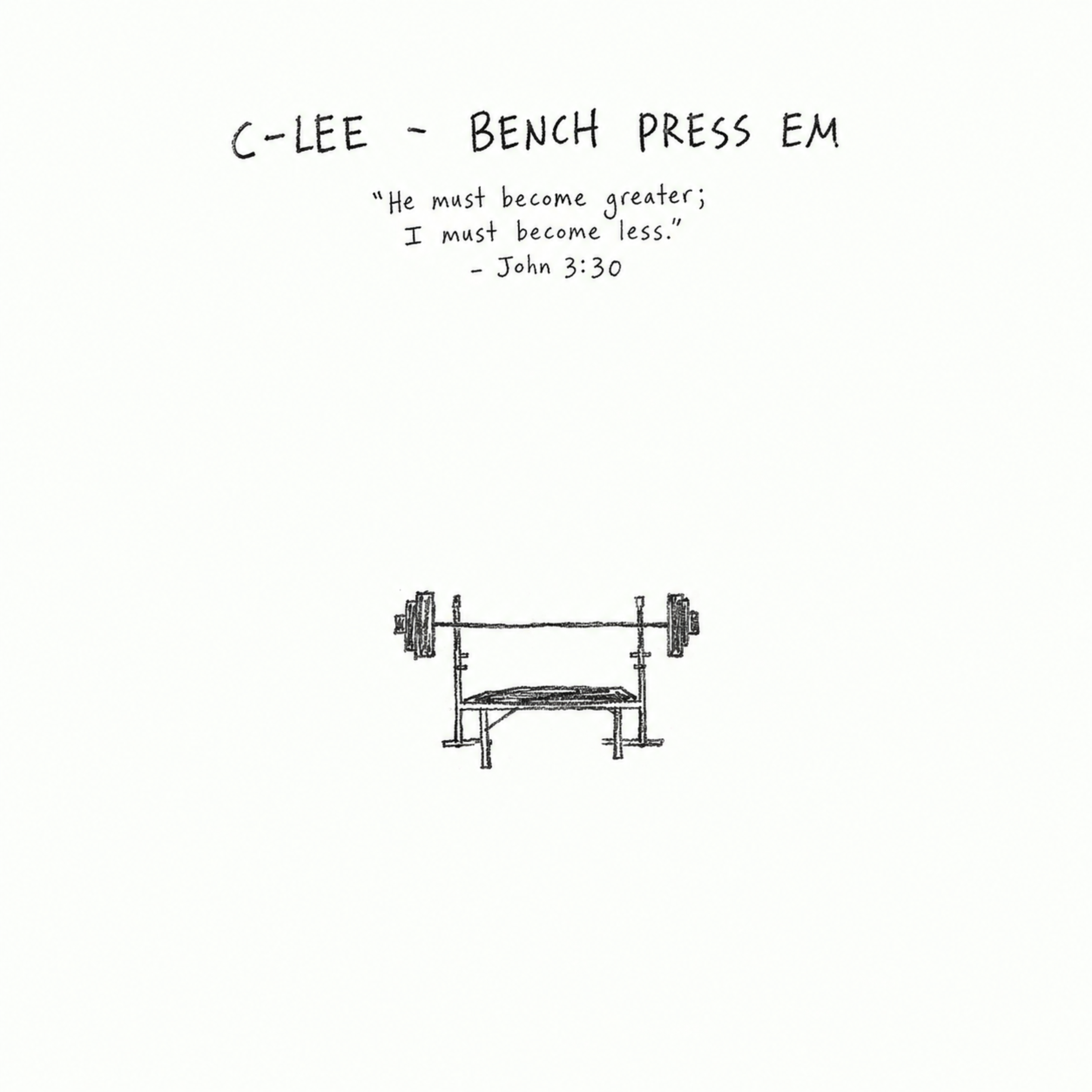 BENCH PRESS EM’ by C-LEE cover art