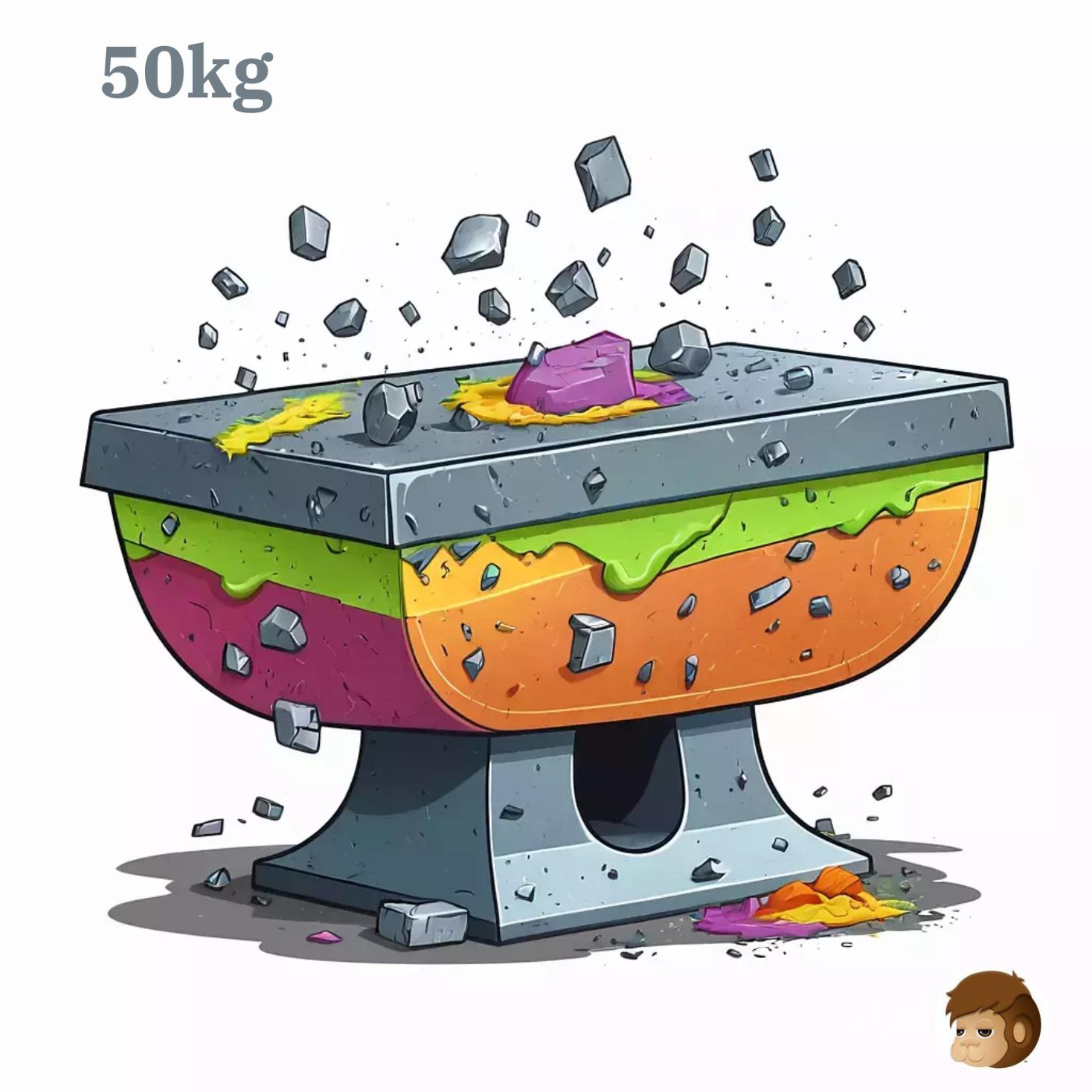 50kg artwork