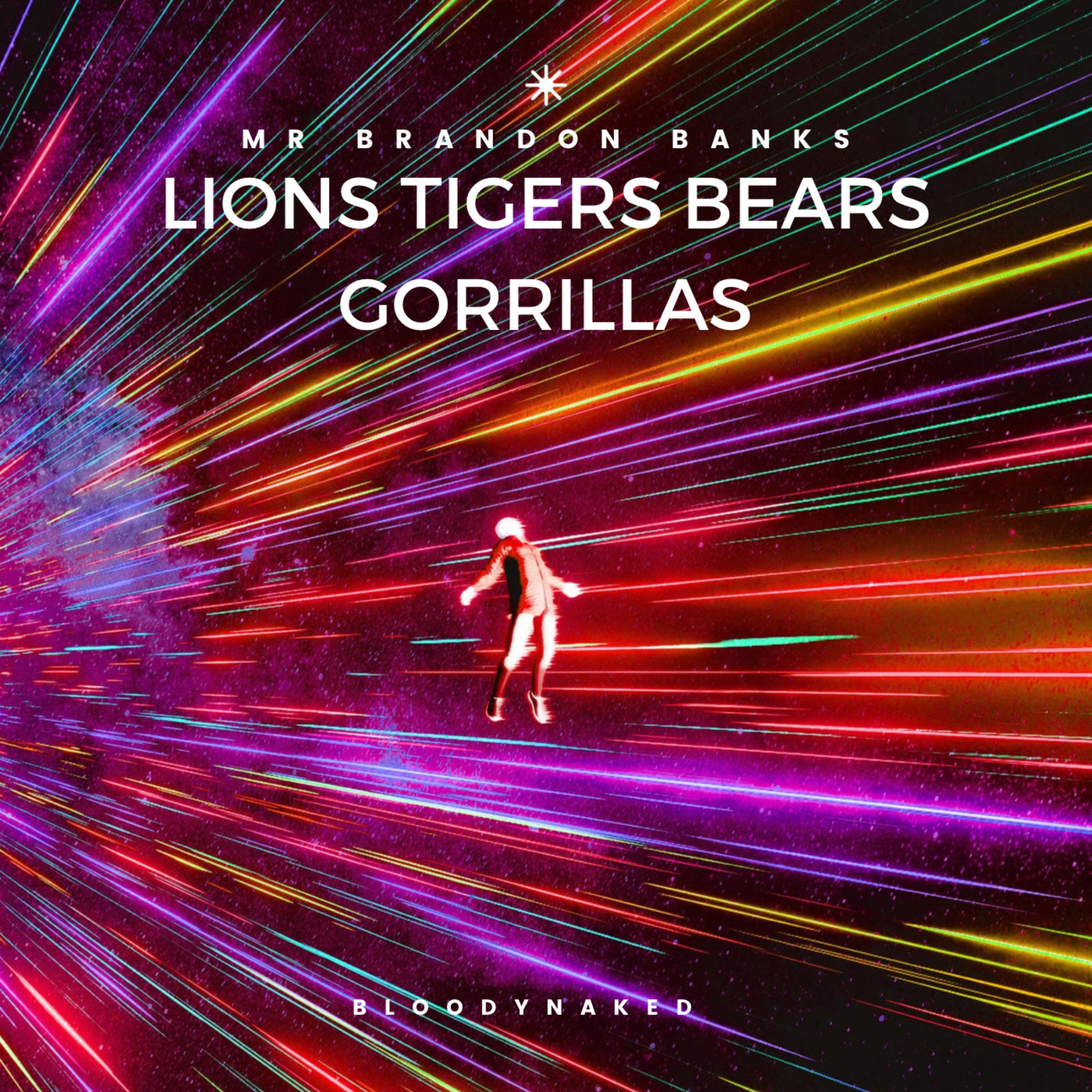 Lions Tigers Bears Gorrillas artwork