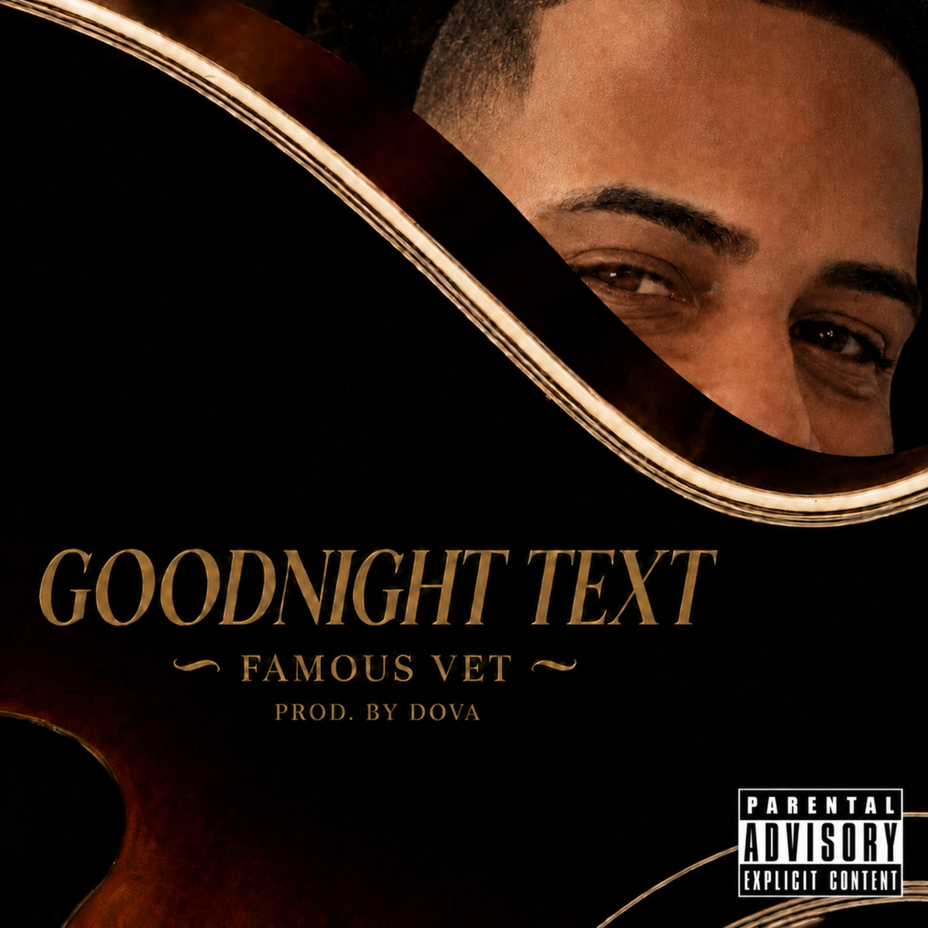 GOODNIGHT TEXT by Famous Vet cover art