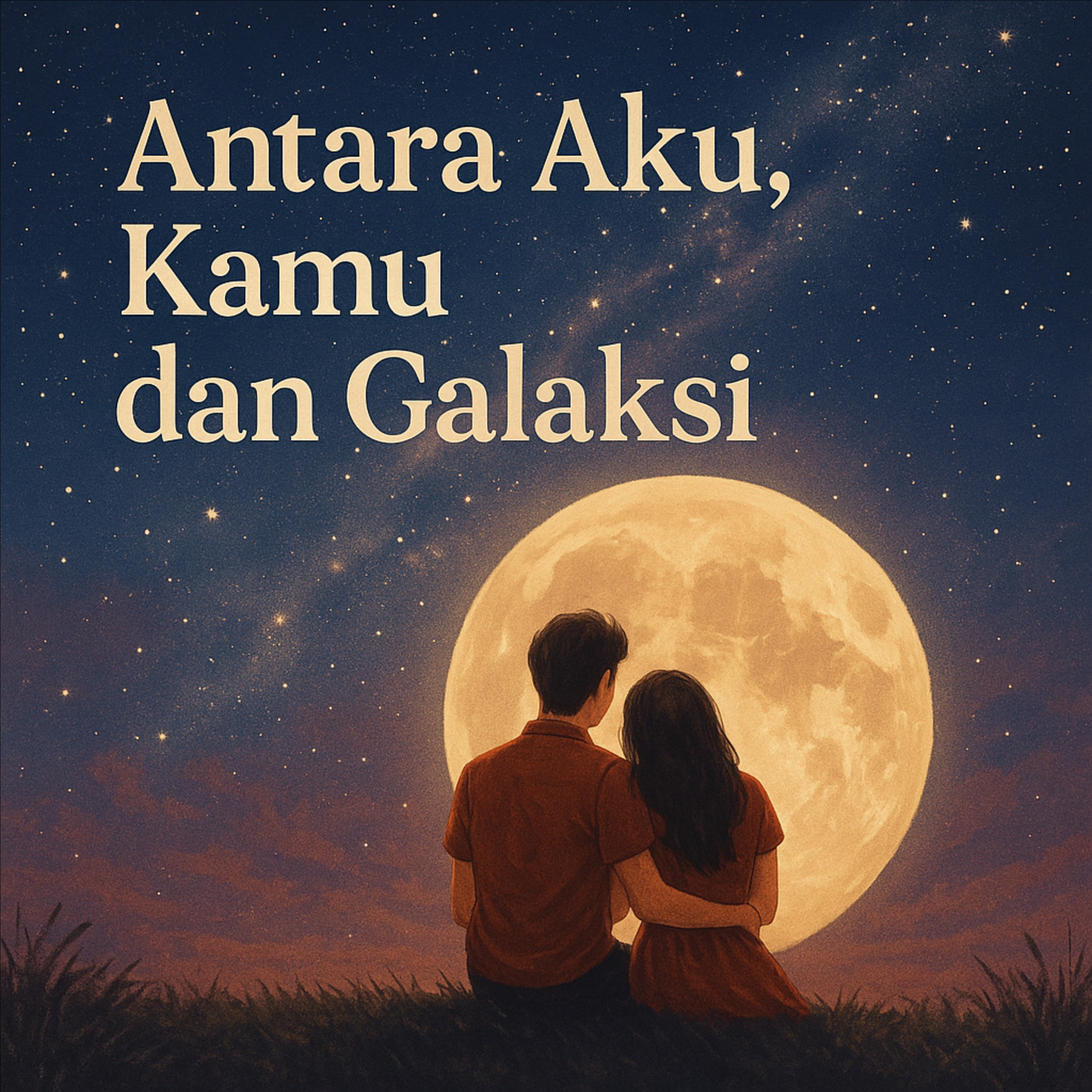 Antara Aku, Kamu dan Galaksi artwork