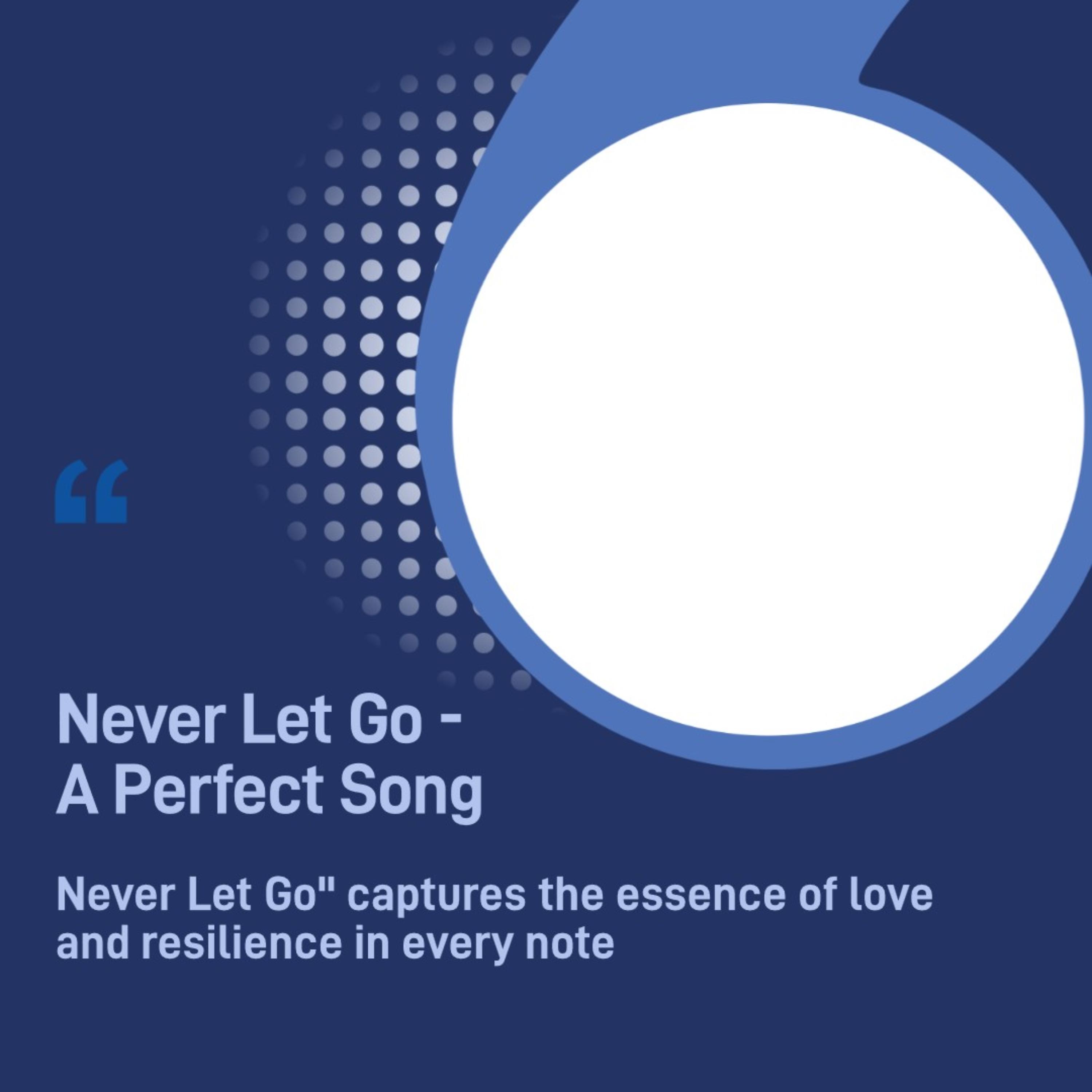 Never Let Go artwork