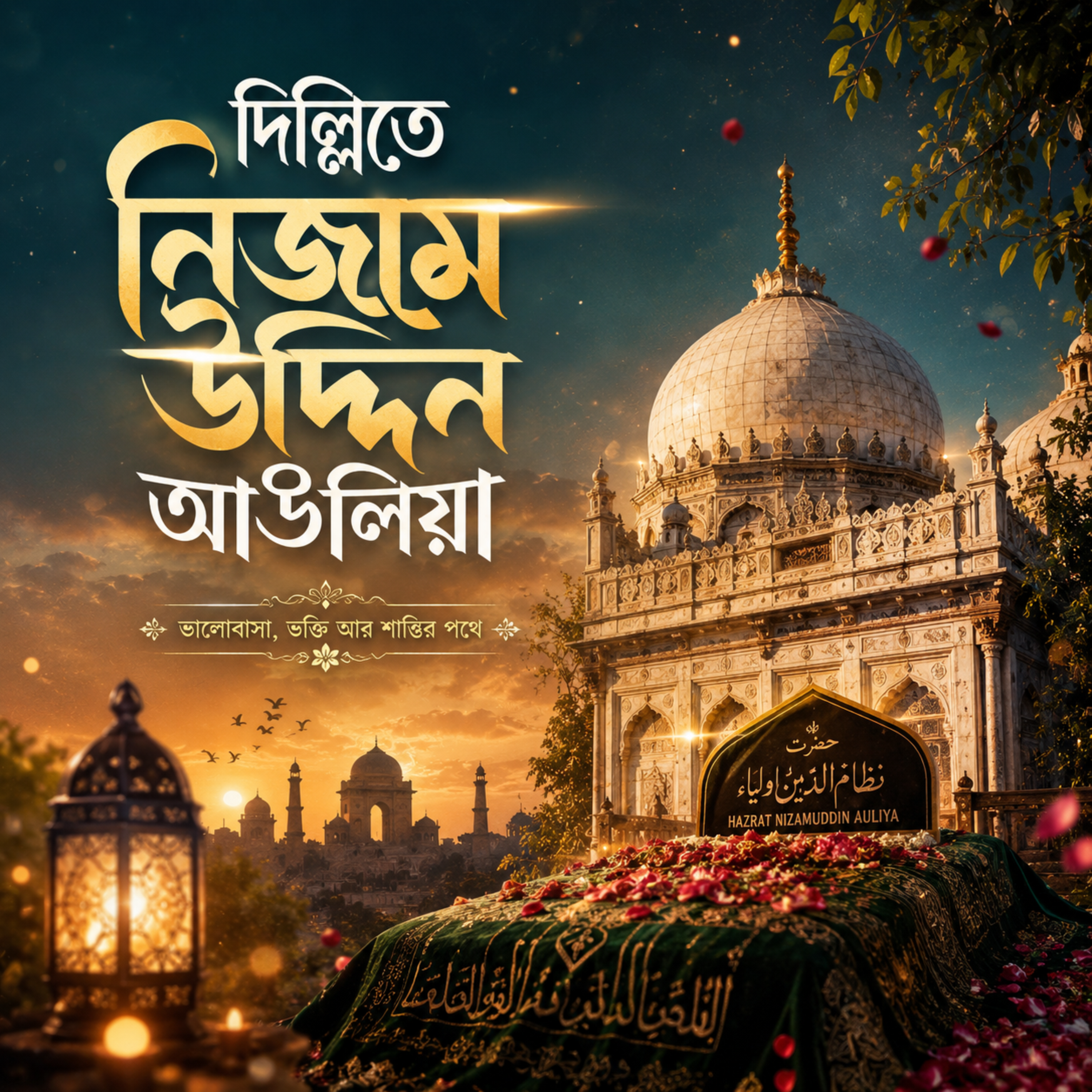 দিল্লিতে নিজাম উদ্দিন আউলিয়া by Rabiul Karim cover art