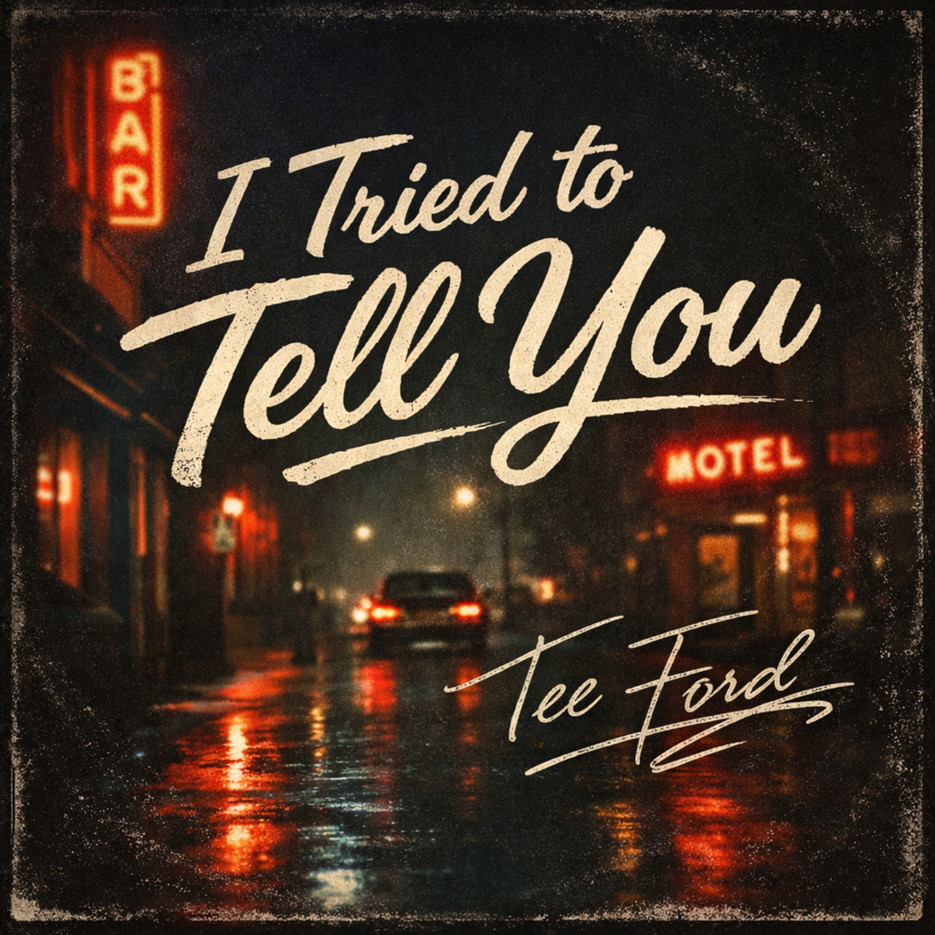 I TRIED TO TELL YOU artwork