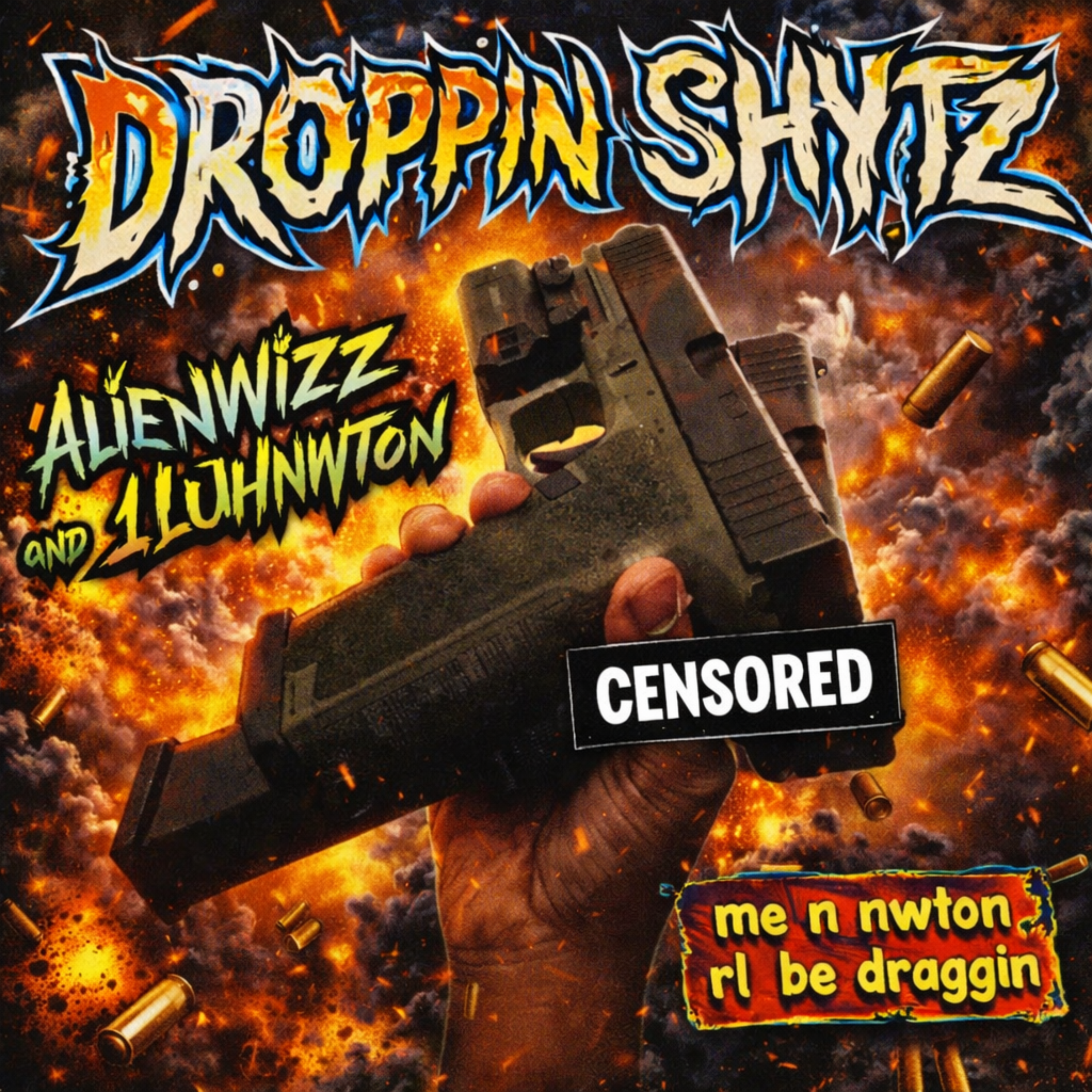 Droppin Shytz artwork