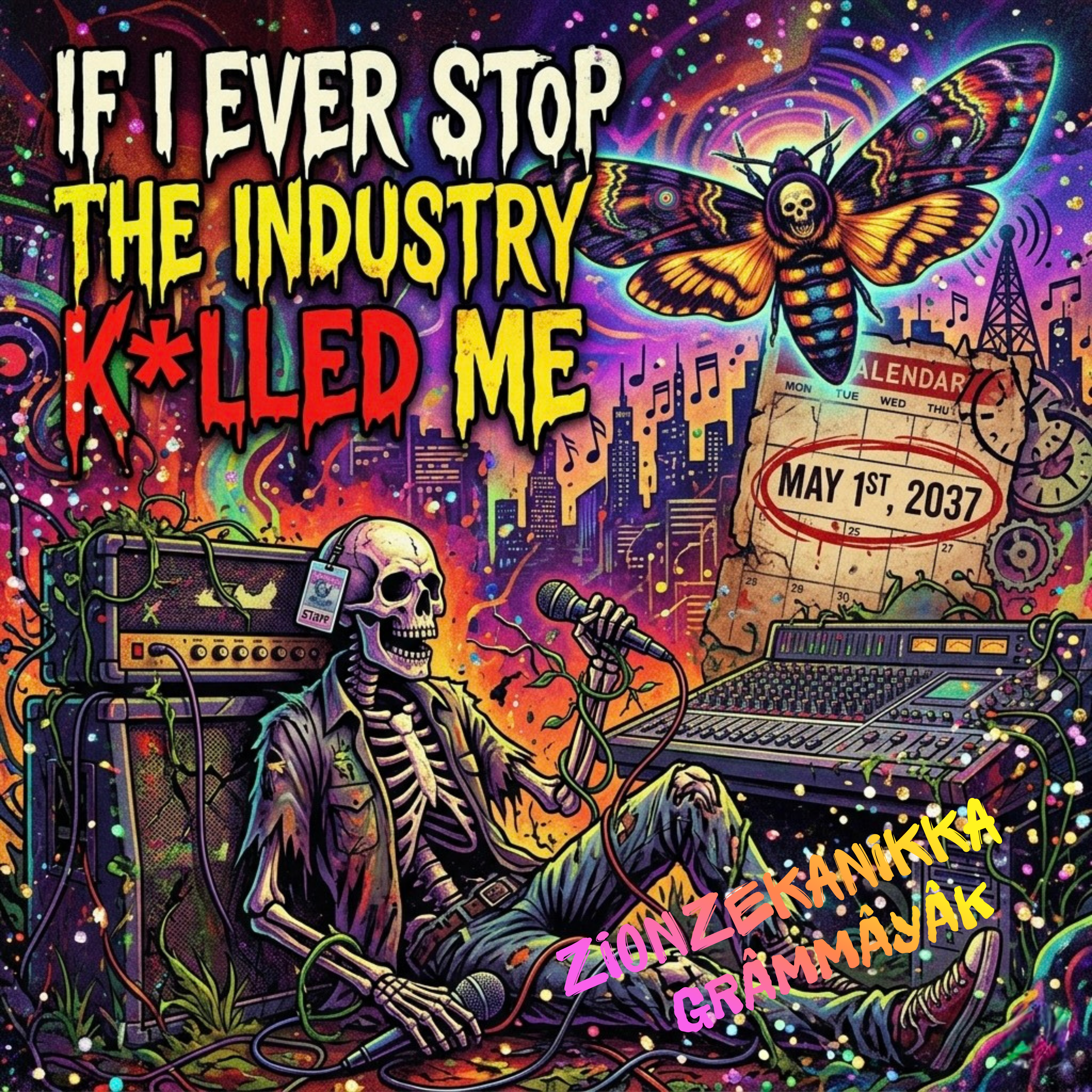 If I Ever Stop The Industry K*lled Me artwork