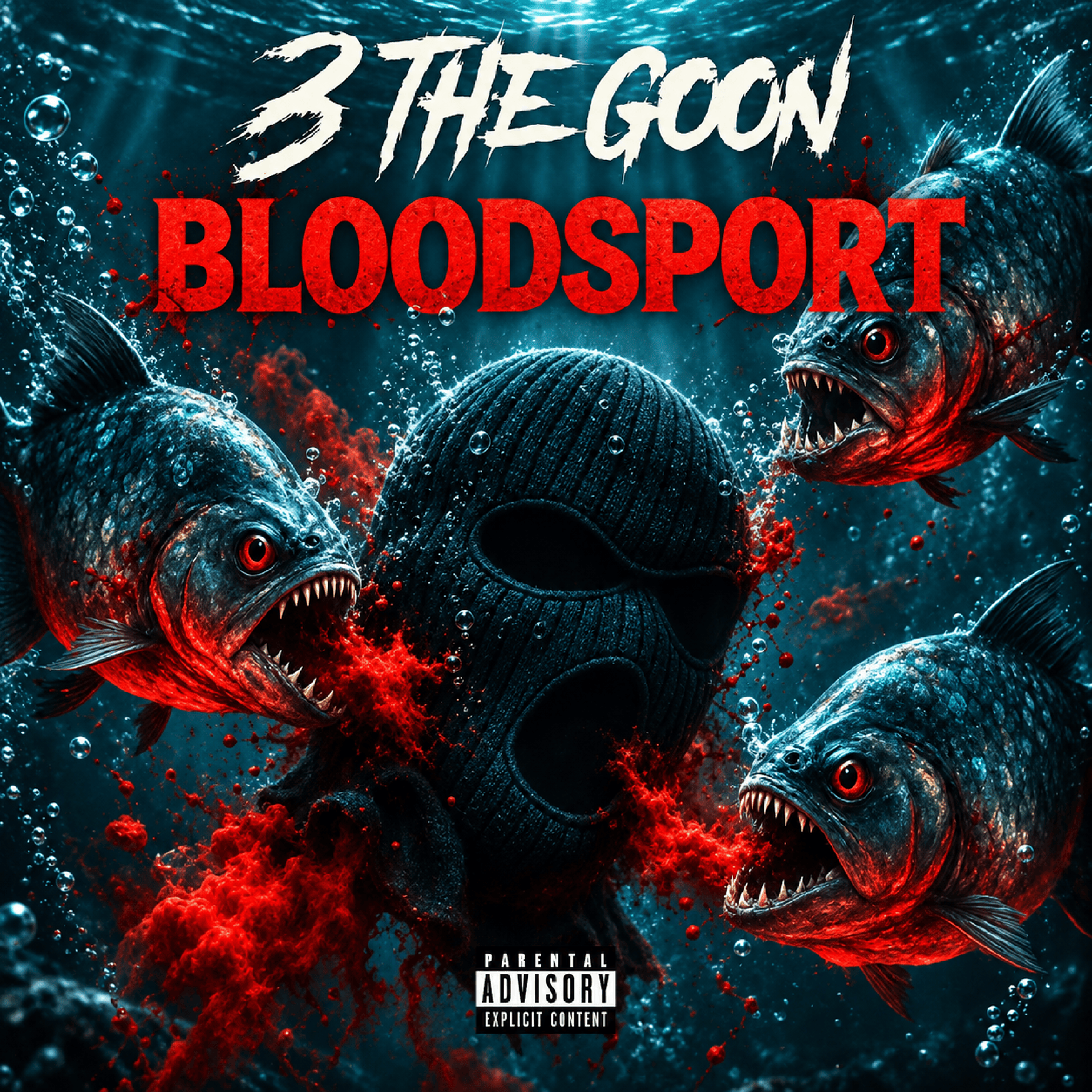 Bloodsport by 3 The Goon cover art