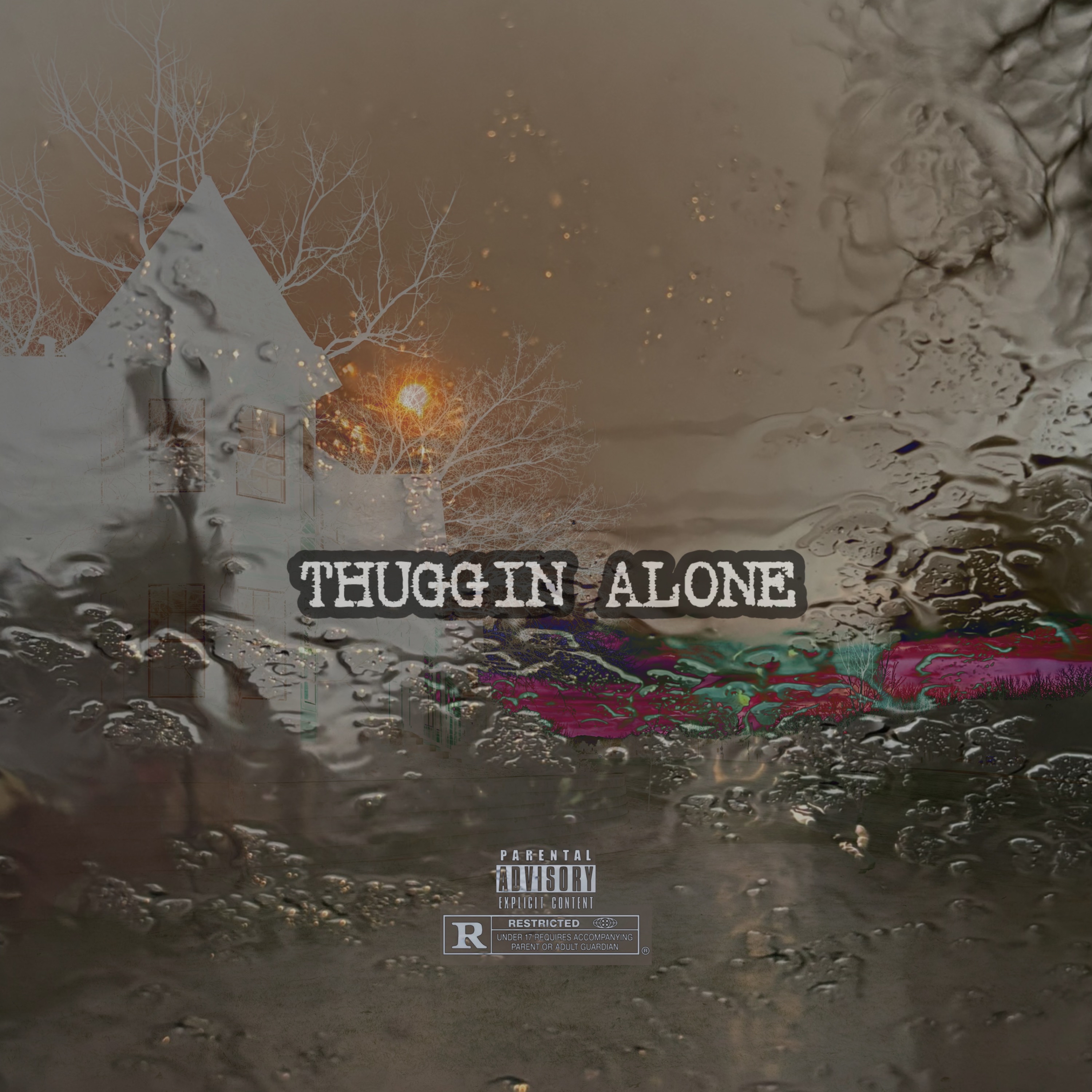 Thuggin Alone by Mobslay cover art