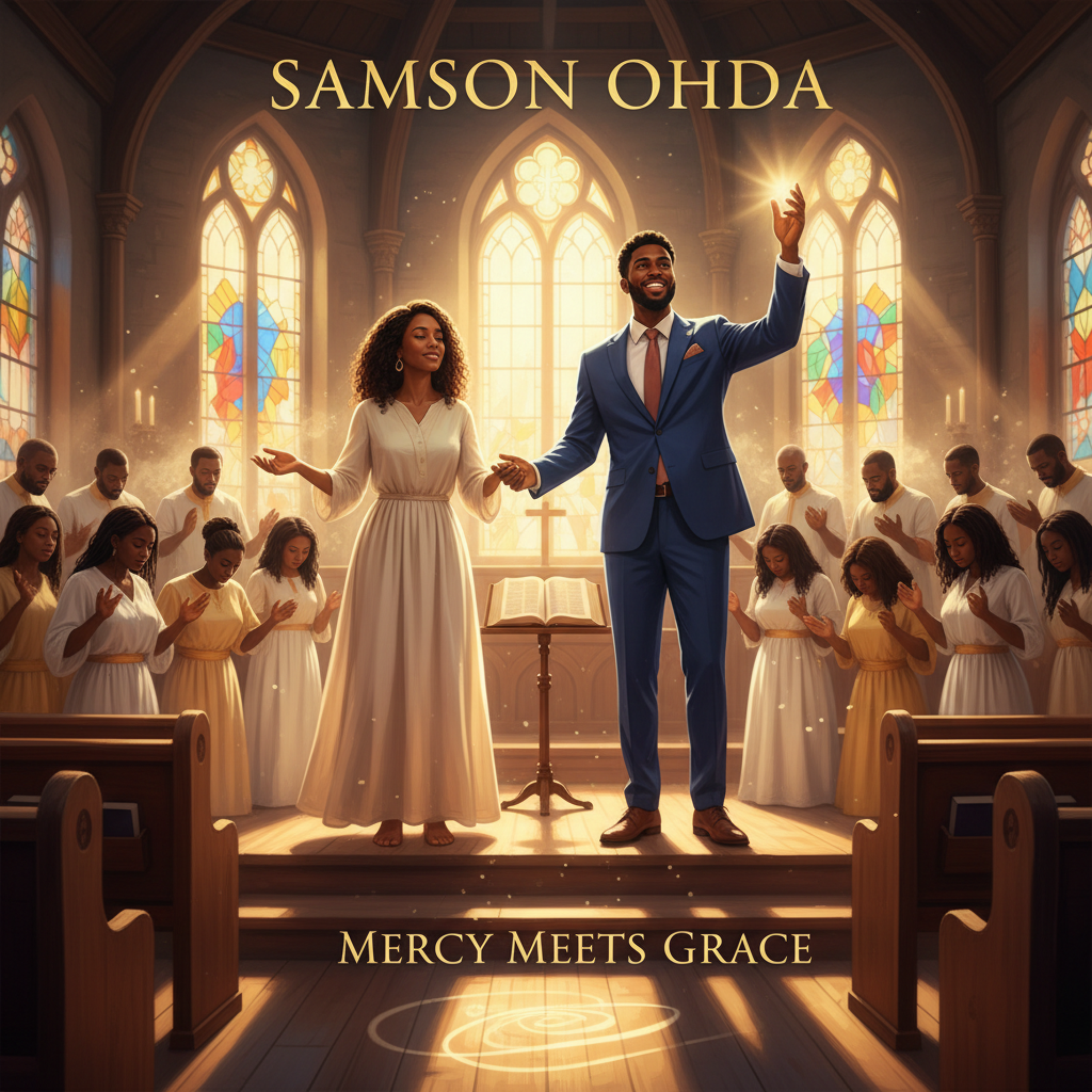 Mercy Meets Grace by Samson Ohda  cover art