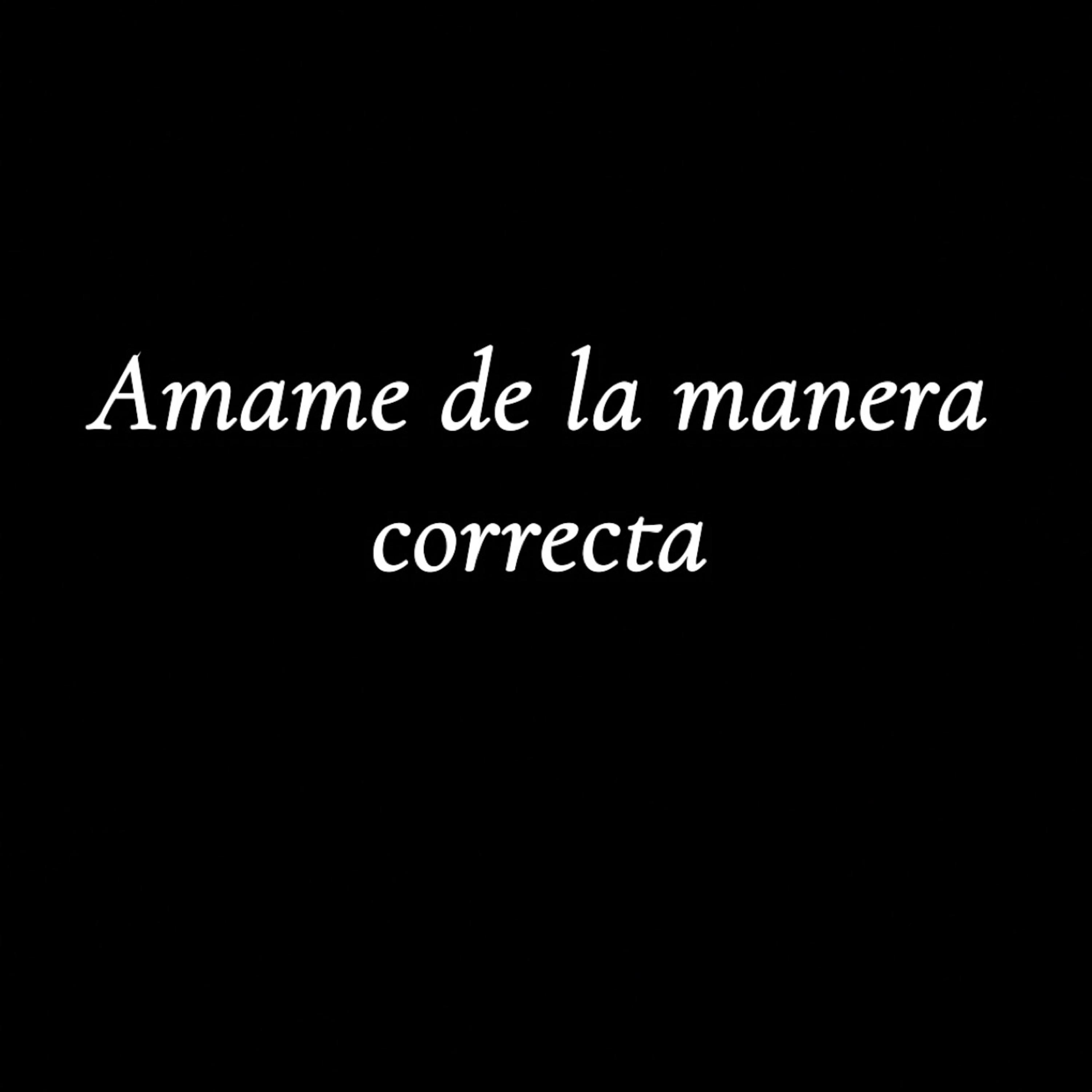 Amame de la manera correcta by James A Davis cover art