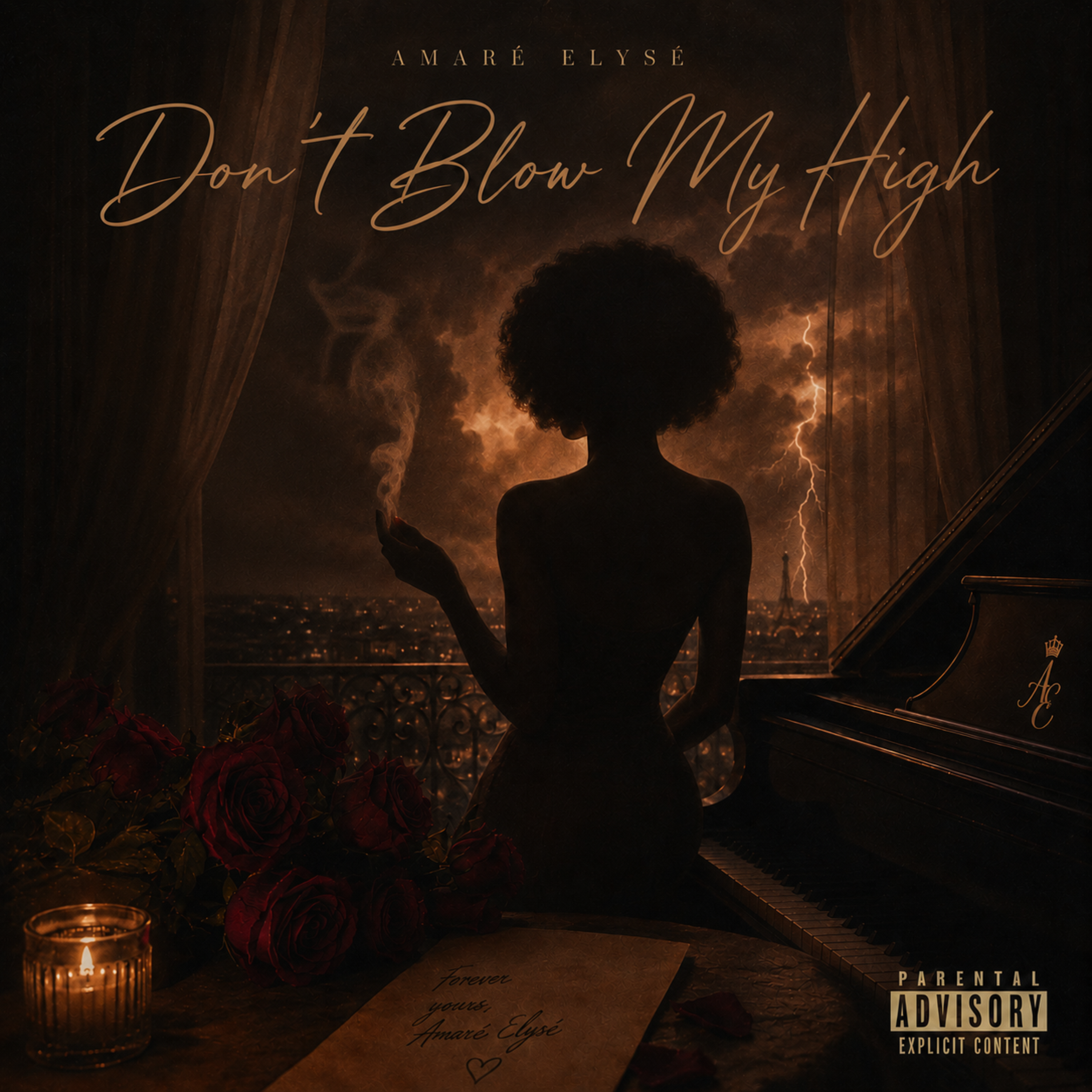 Don’t Blow My High by Amaré Elysé cover art