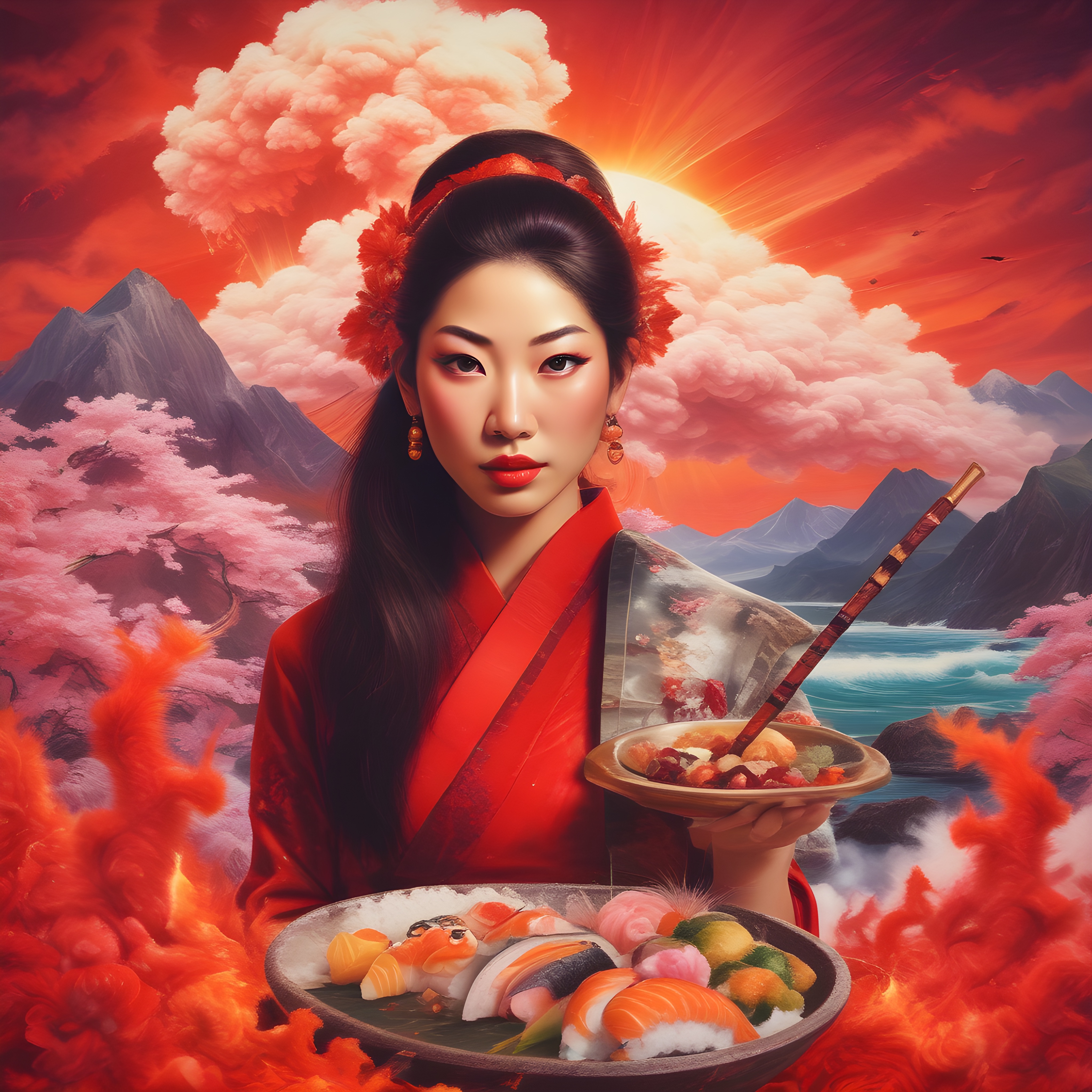 Hiroshima/Nagasaki artwork