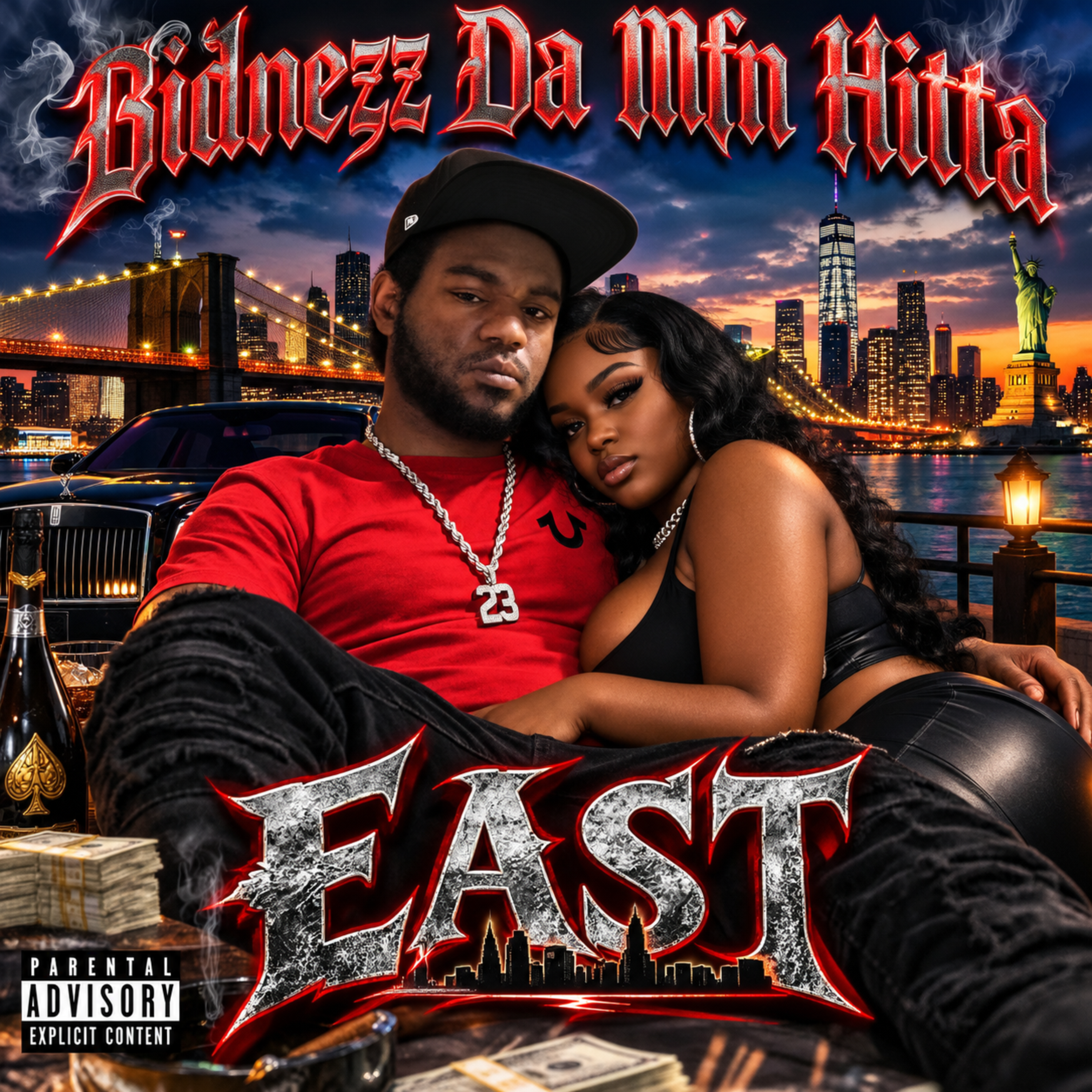 EAST by Bidnezz Da Mfn Hitta cover art