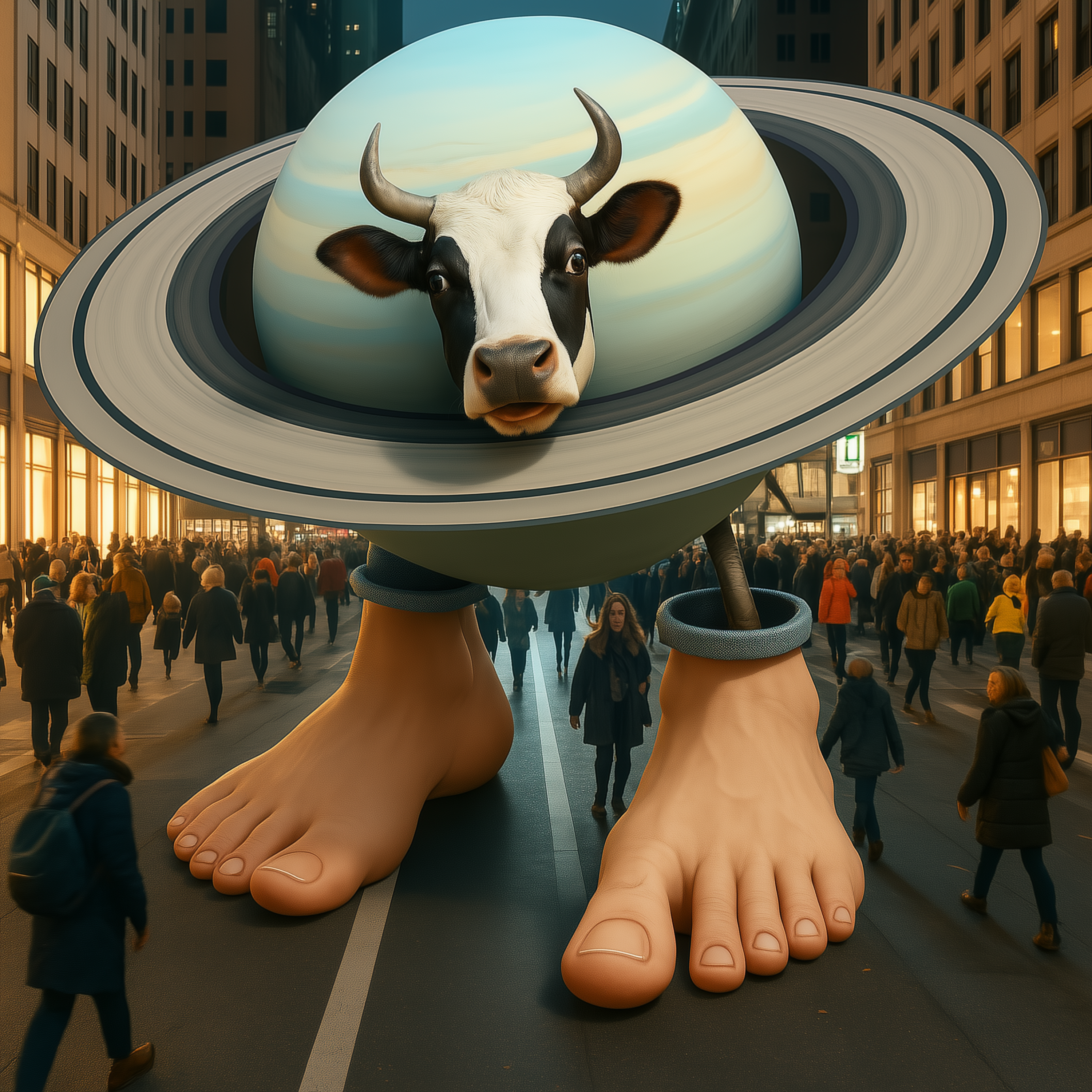 La Vaca Saturno Saturnita artwork