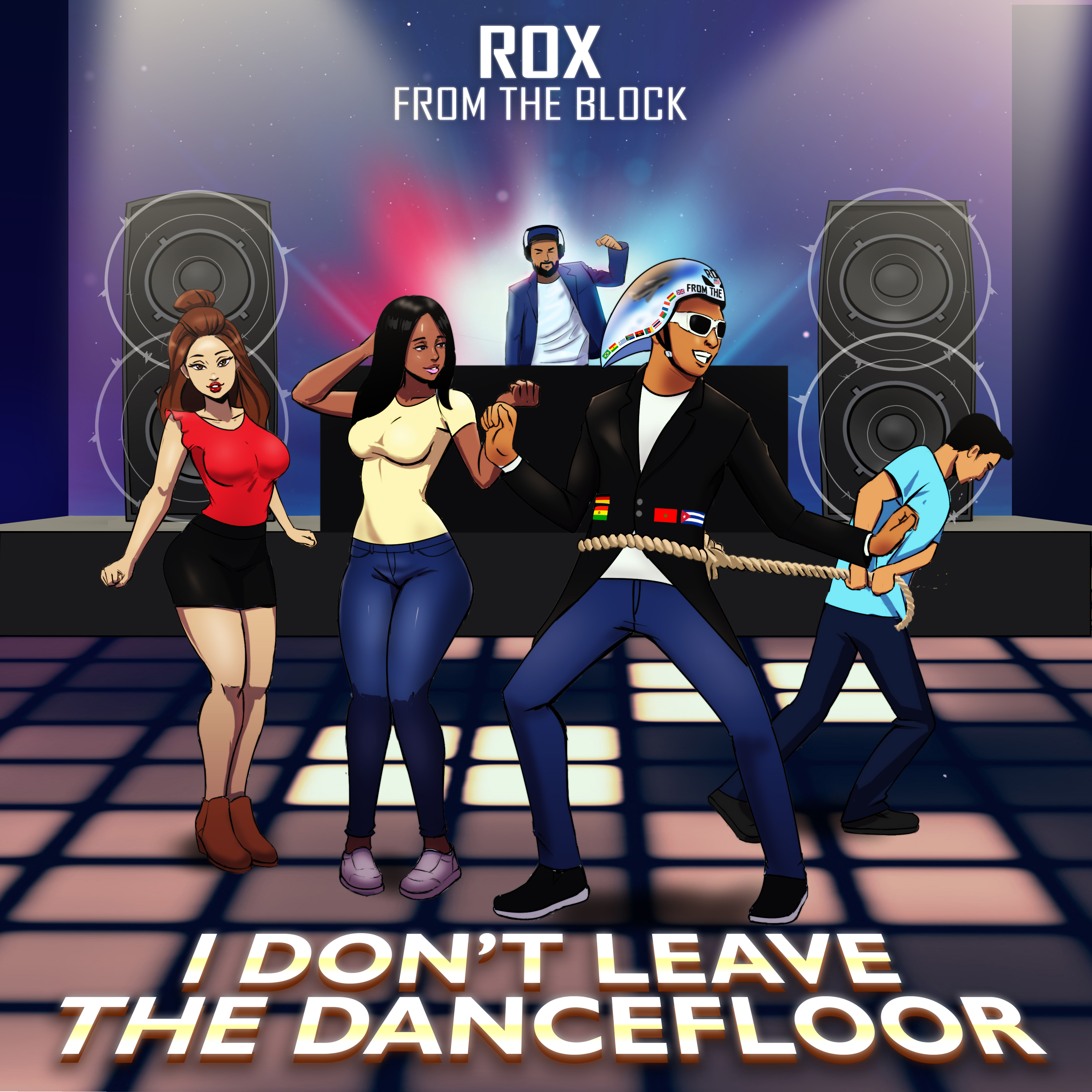 I Don't Leave The Dance Floor by Rox FTB cover art
